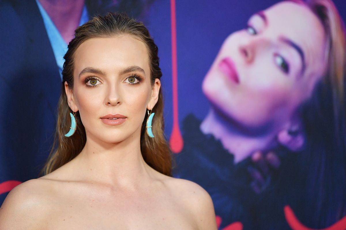 Джоди Комер на премьере второго сезона сериала «Убивая Еву» в Голливуде, 01 апреля 2019 г. Джоди Комер на премьере второго сезона сериала «Убивая Еву»