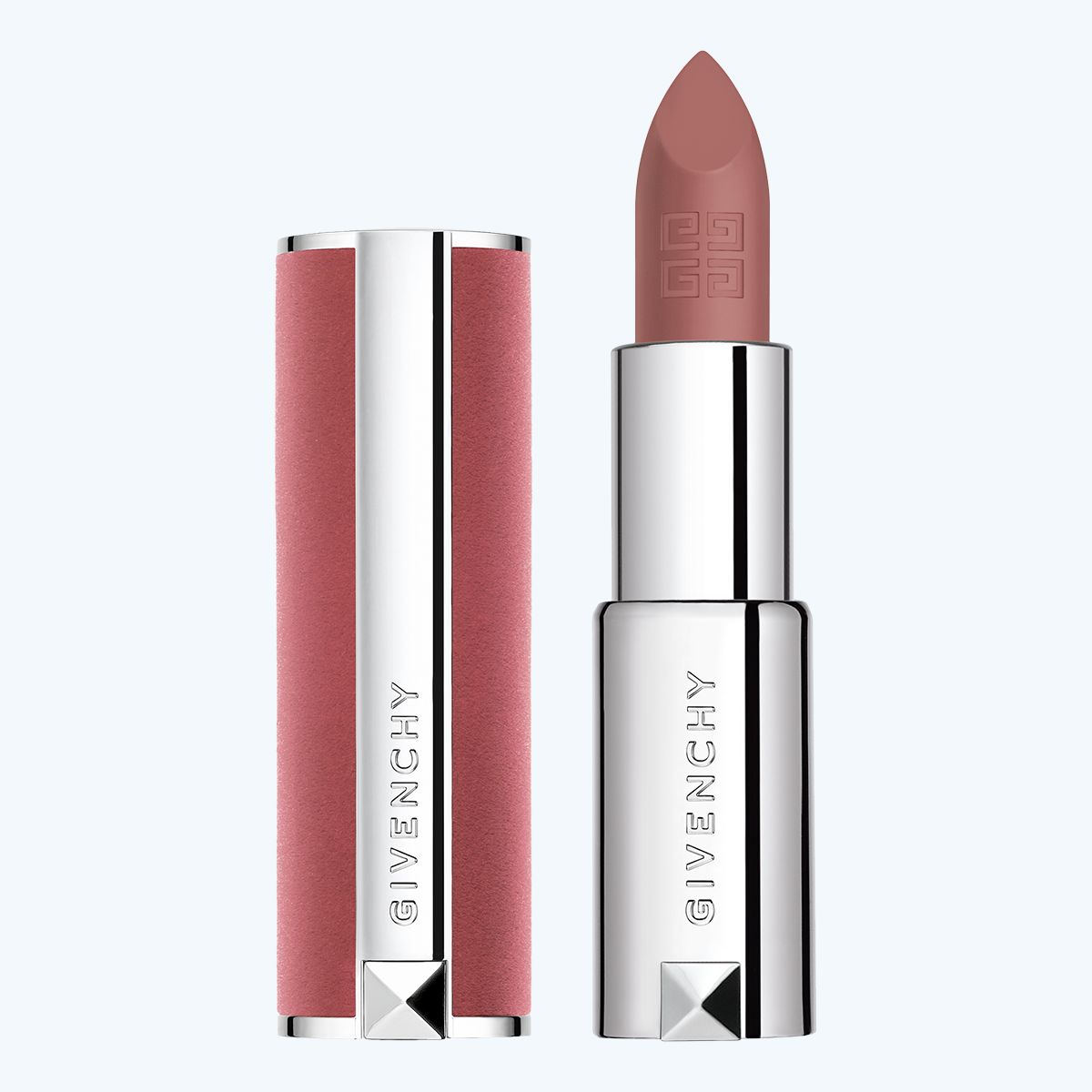 Givenchy, матовая помада Le Rouge Sheer Velvet, оттенок № 10 Beige Nu Givenchy, матовая помада Le Rouge Sheer Velvet