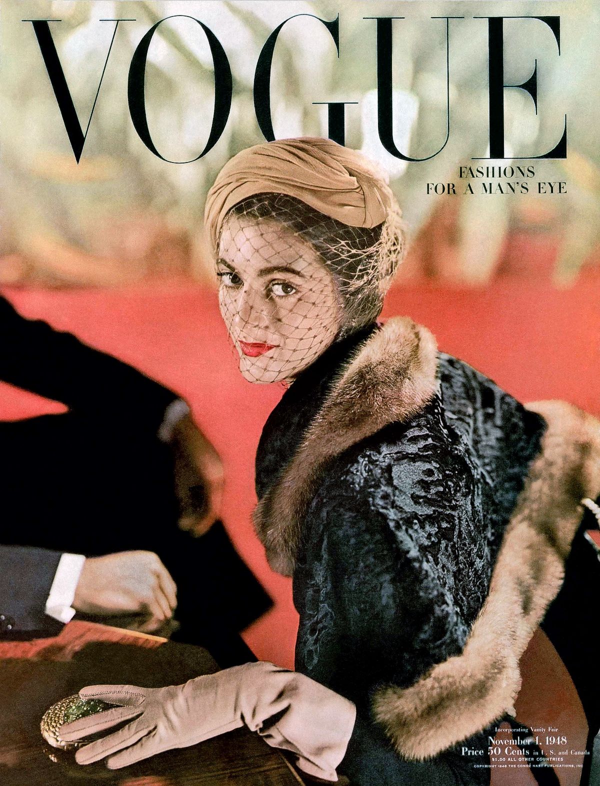 На обложке журнала Vogue, 1 ноября 1948 г На обложке журнала Vogue