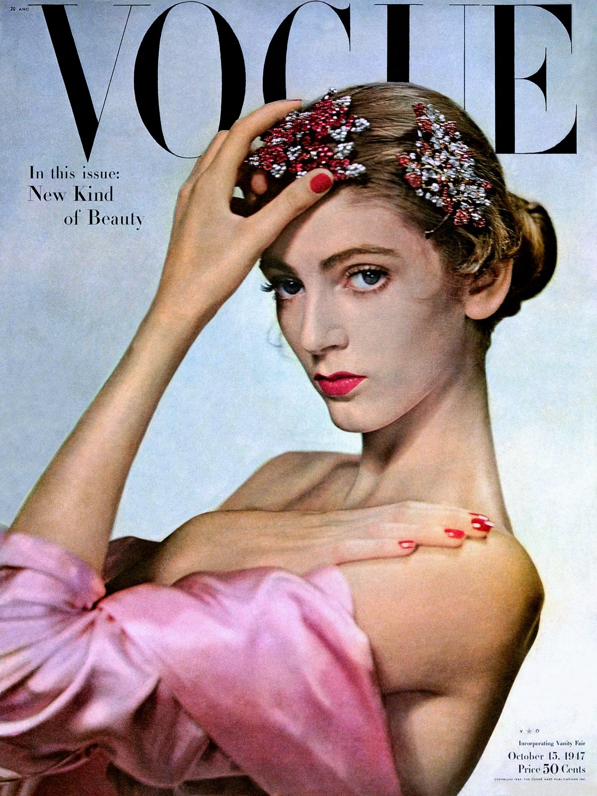 На обложке журнала Vogue, 15 октября 1947 г. На обложке журнала Vogue