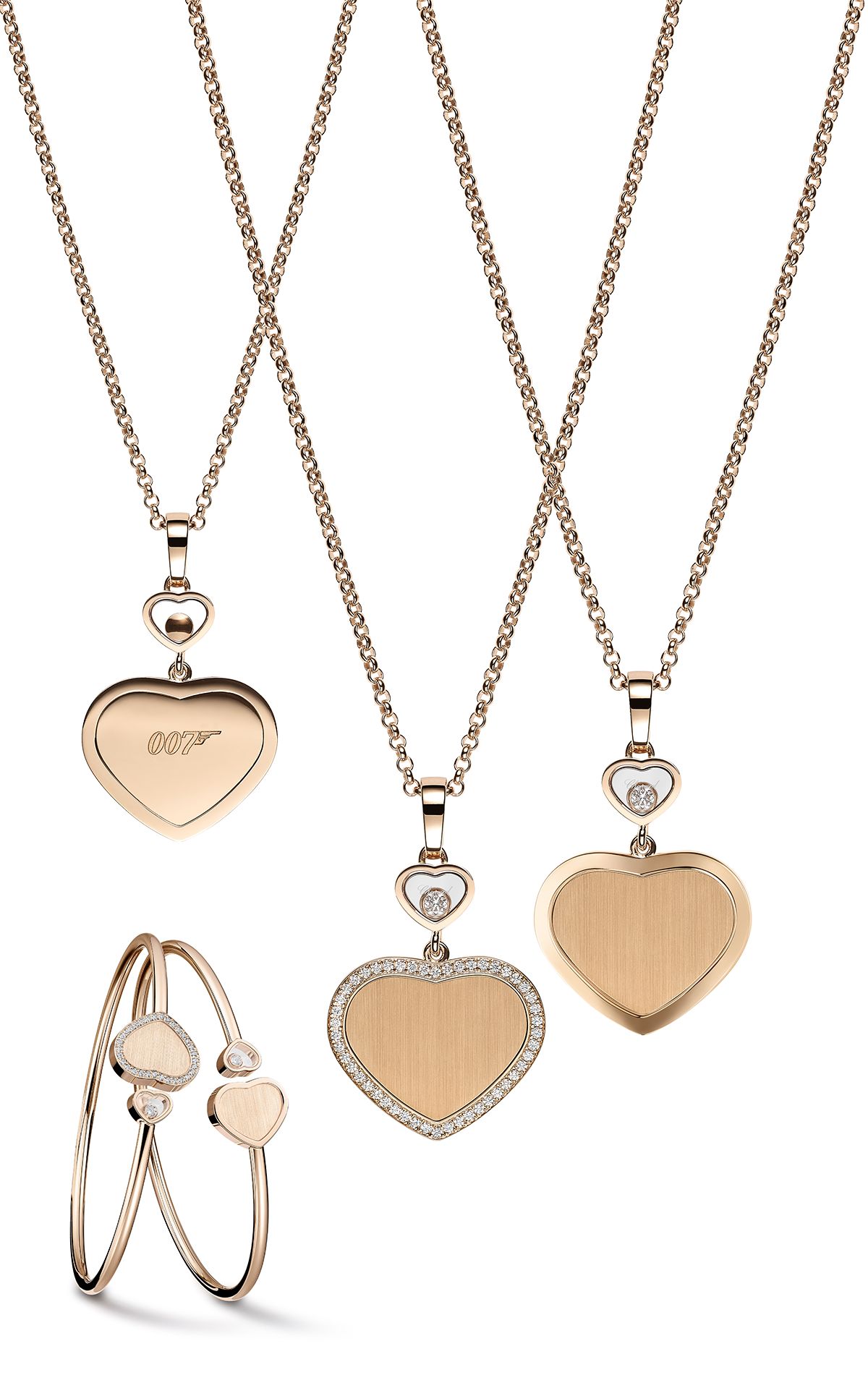 Подвески, браслеты из коллекции Golden Hearts Chopard Chopard, подвески, браслеты из коллекции Golden Hearts