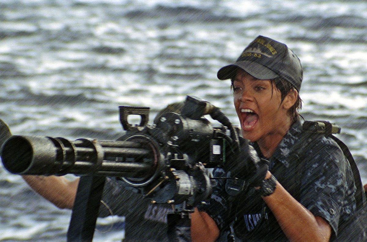 В блокбастере «Морской бой» (Battleship), 2012 г. В блокбастере «Морской бой»