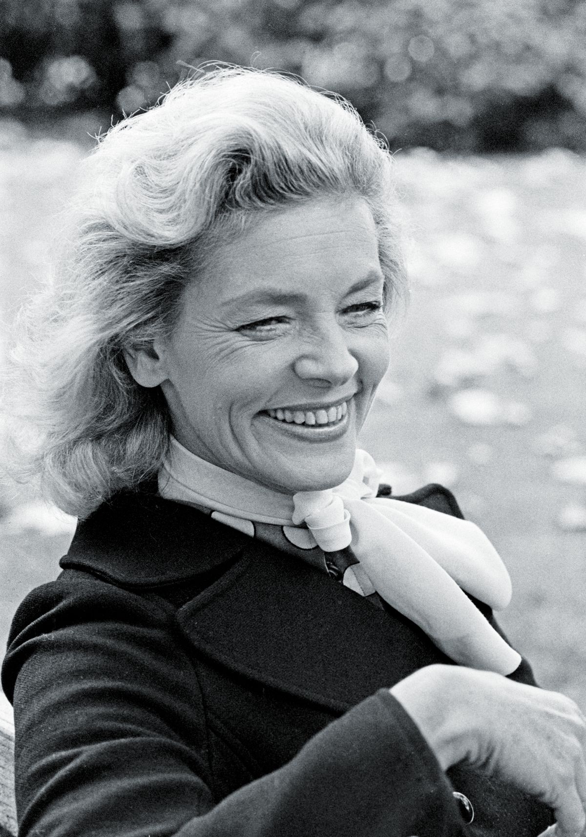 Американская актриса Лорен Бэколл, Великобритания, 20 октября 1972 г. Американская актриса Лорен Бэколл