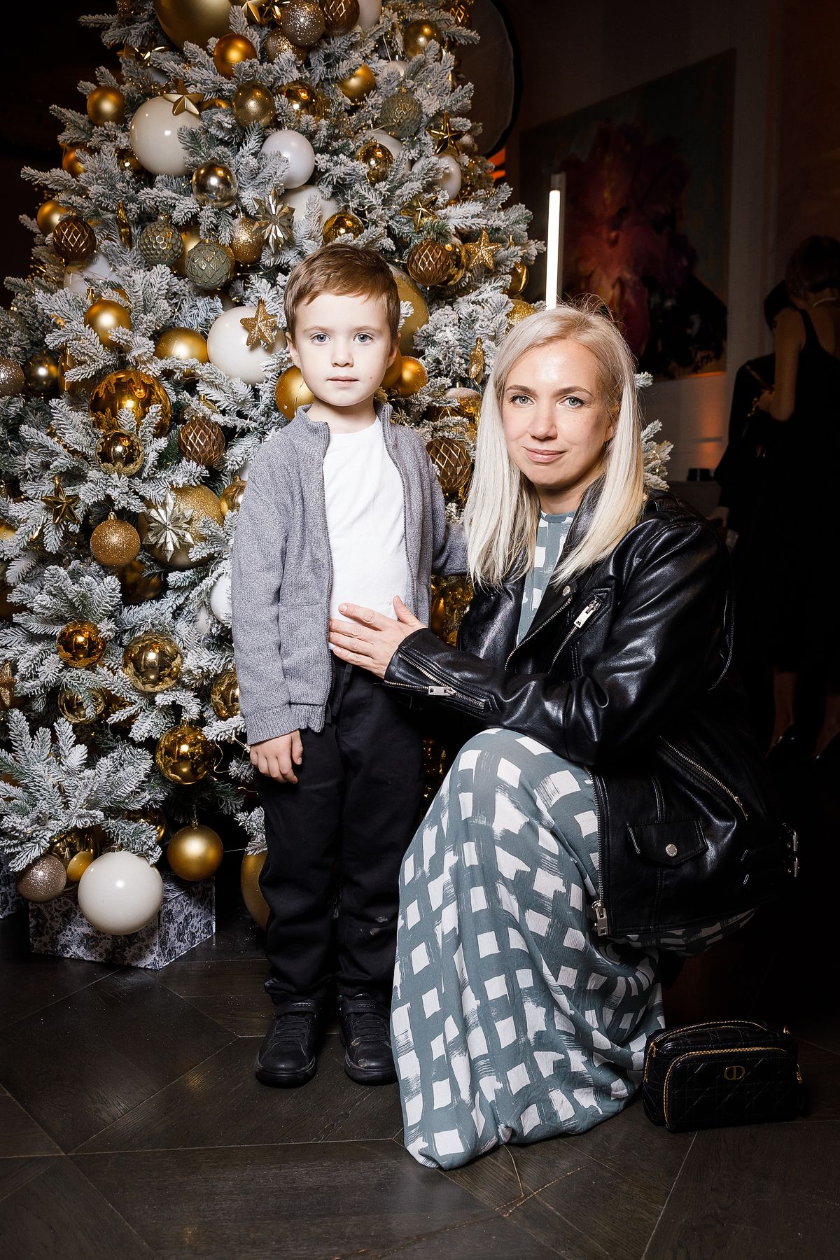 Анна Бурашова на новогоднем ужине Dior, 29 ноября 2021 г. Анна Бурашова на новогоднем ужине Dior