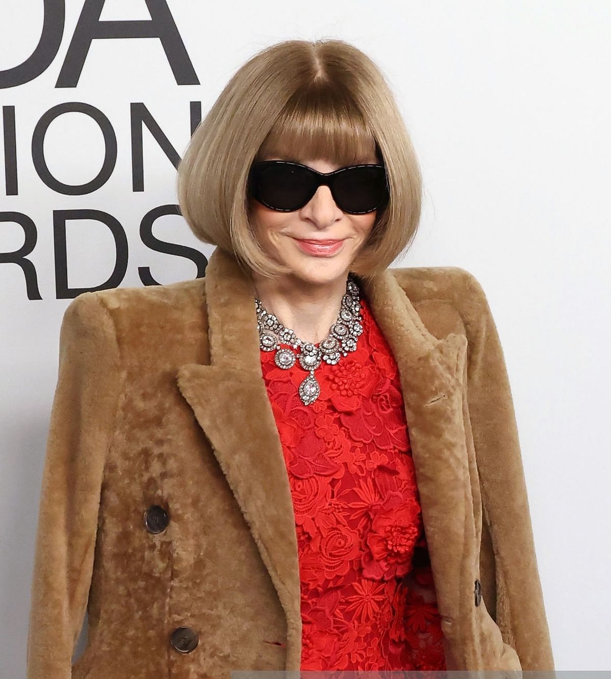 Анна Винтур на церемонии вручения наград CFDA Fashion Awards 2021