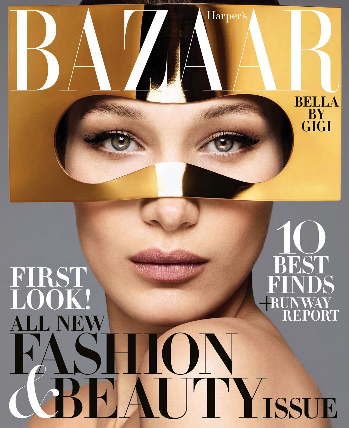 Белла Хадид на обложке журнала Harper's Bazaar, июль 2018 г. Белла Хадид на обложке журнала Harper's Bazaar