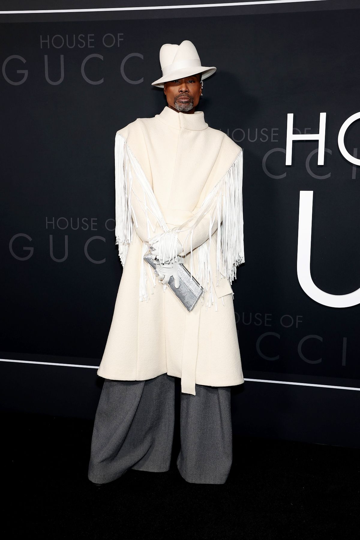 Билли Портер в Paolo Sebastian на нью-йоркской премьере фильма «Дом Gucci», фото 1