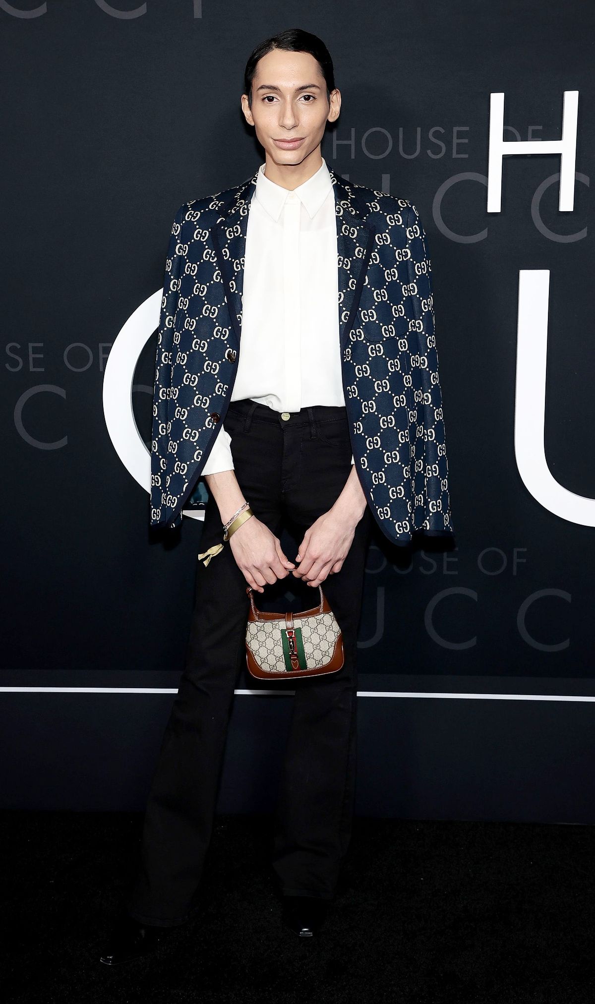 Чарльз Гросс на нью-йоркской премьере фильма «Дом Gucci», фото 1
