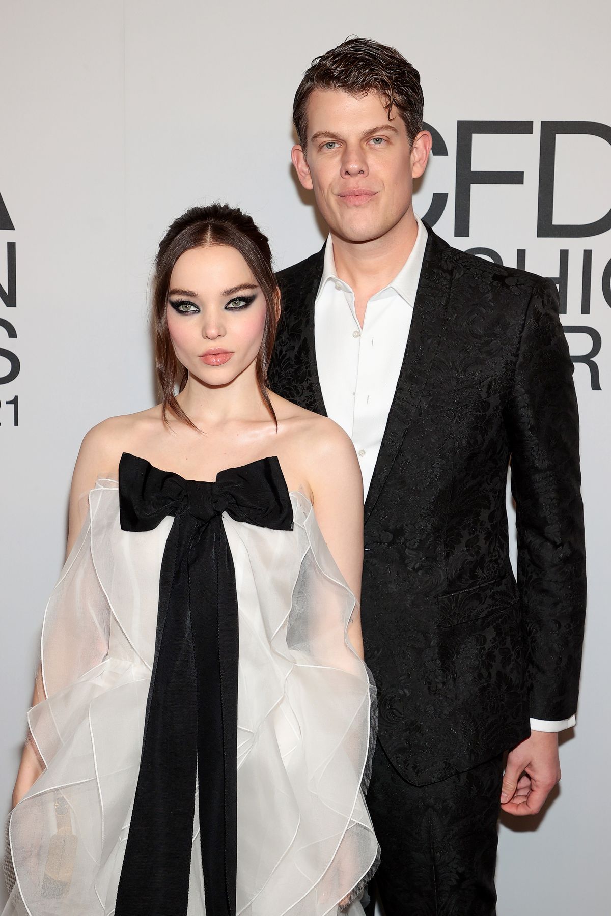 Дав Камерон, Уэс Гордон на церемонии вручения наград CFDA Fashion Awards 2021