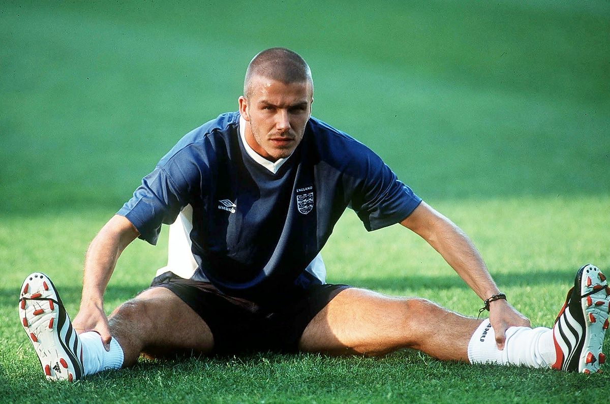 Дэвид Бекхэм на чемпионате EURO 2000