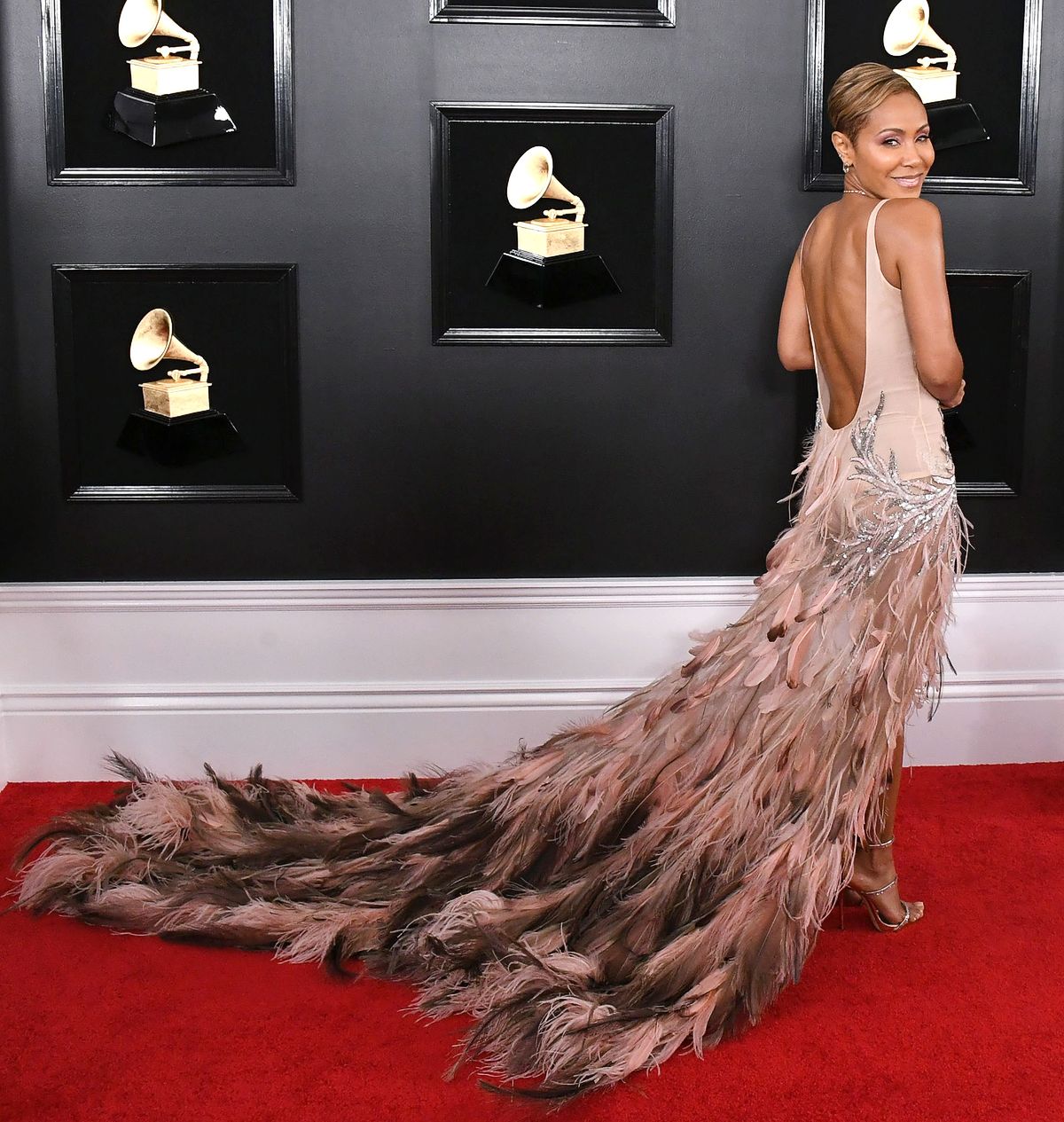 Джада Пинкетт-Смит на 61-й ежегодной церемонии вручения премии «Grammy»