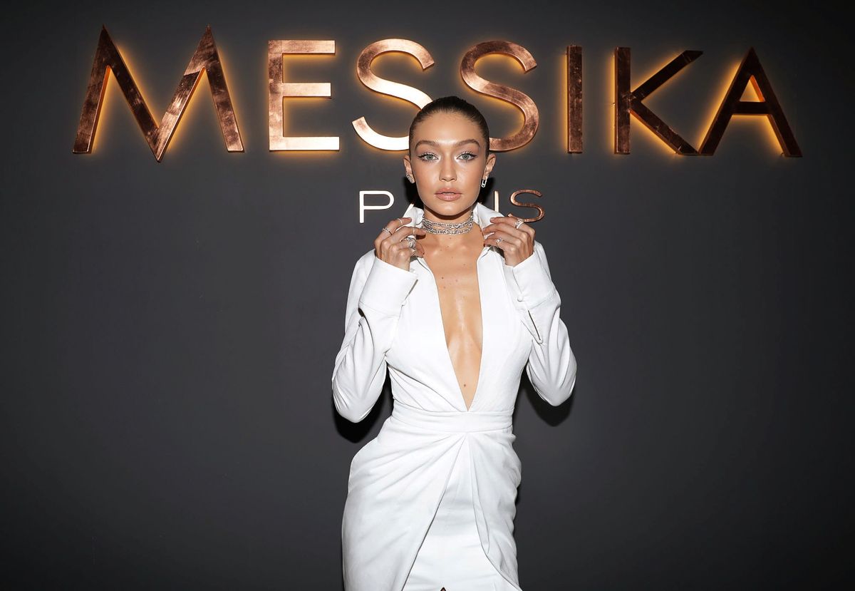 Джиджи Хадид на мероприятии Messika в рамках Недели моды в Париже