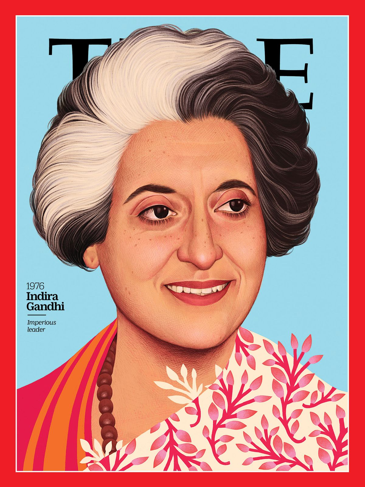 Индира Ганди на обложке журнала Time, 1976 г. На обложке журнала Time