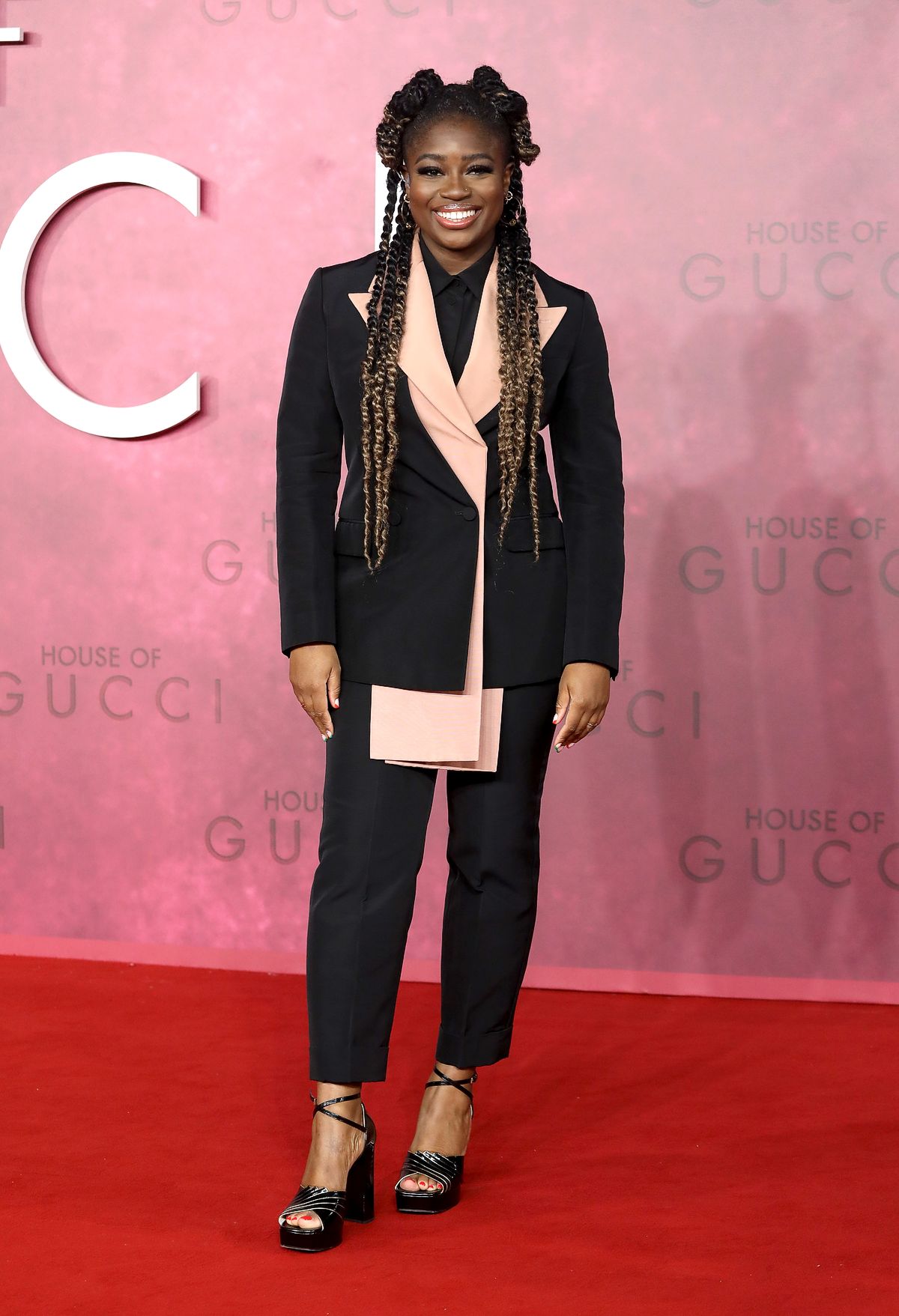 Клара Амфо на премьере фильма «Дом Gucci» в Лондоне, 9 ноября 2021 г. Клара Амфо на премьере фильма «Дом Gucci» в Лондоне