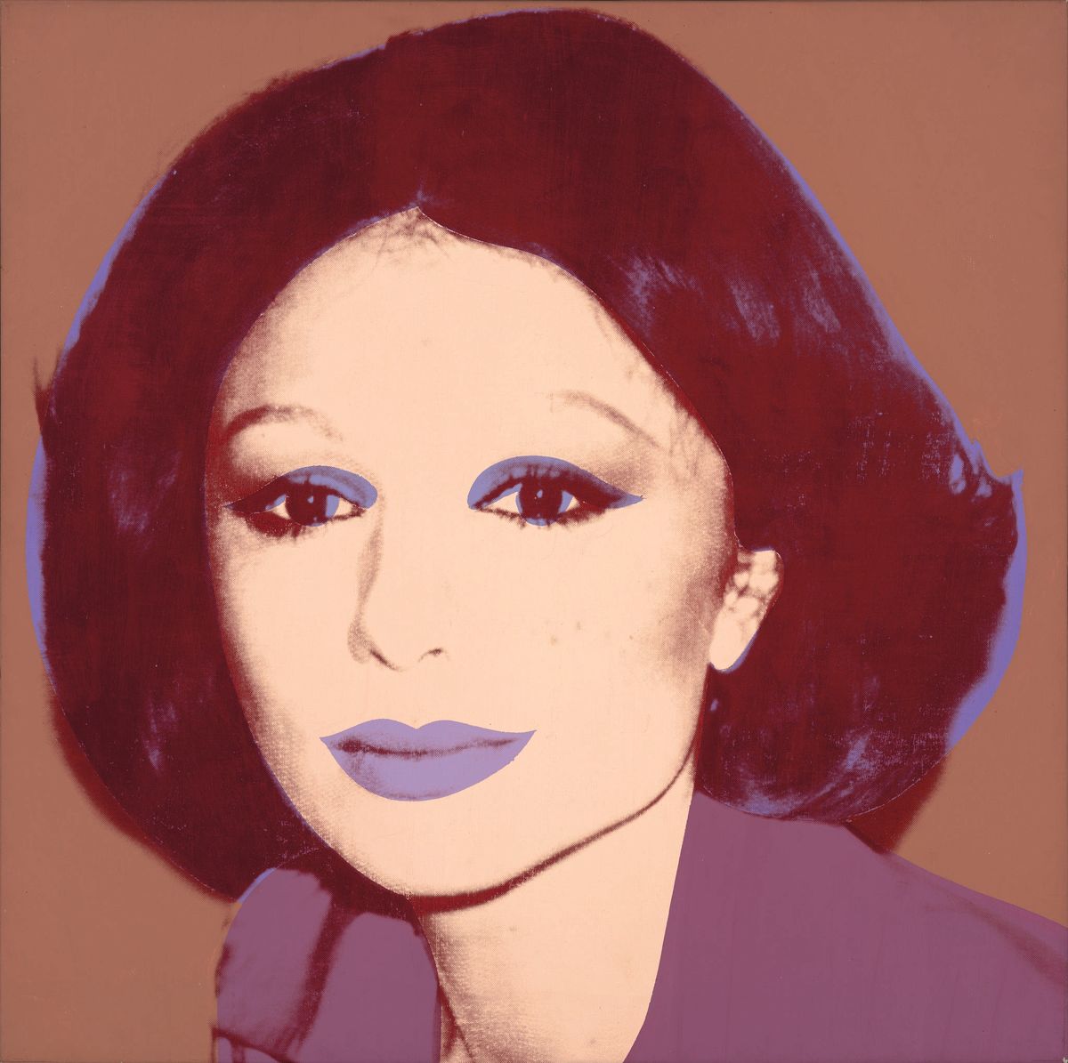 Фарах Пехлеви фото Энди Уорхол, 1977 г. Портрет Фарах Пехлеви Энди Уорхола, 1977 г.