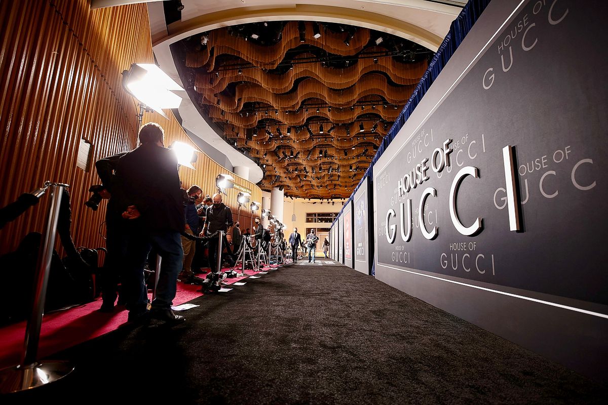Премьера драмы «Дом Gucci» в Нью-Йорке на нью-йоркской премьере фильма «Дом Gucci»