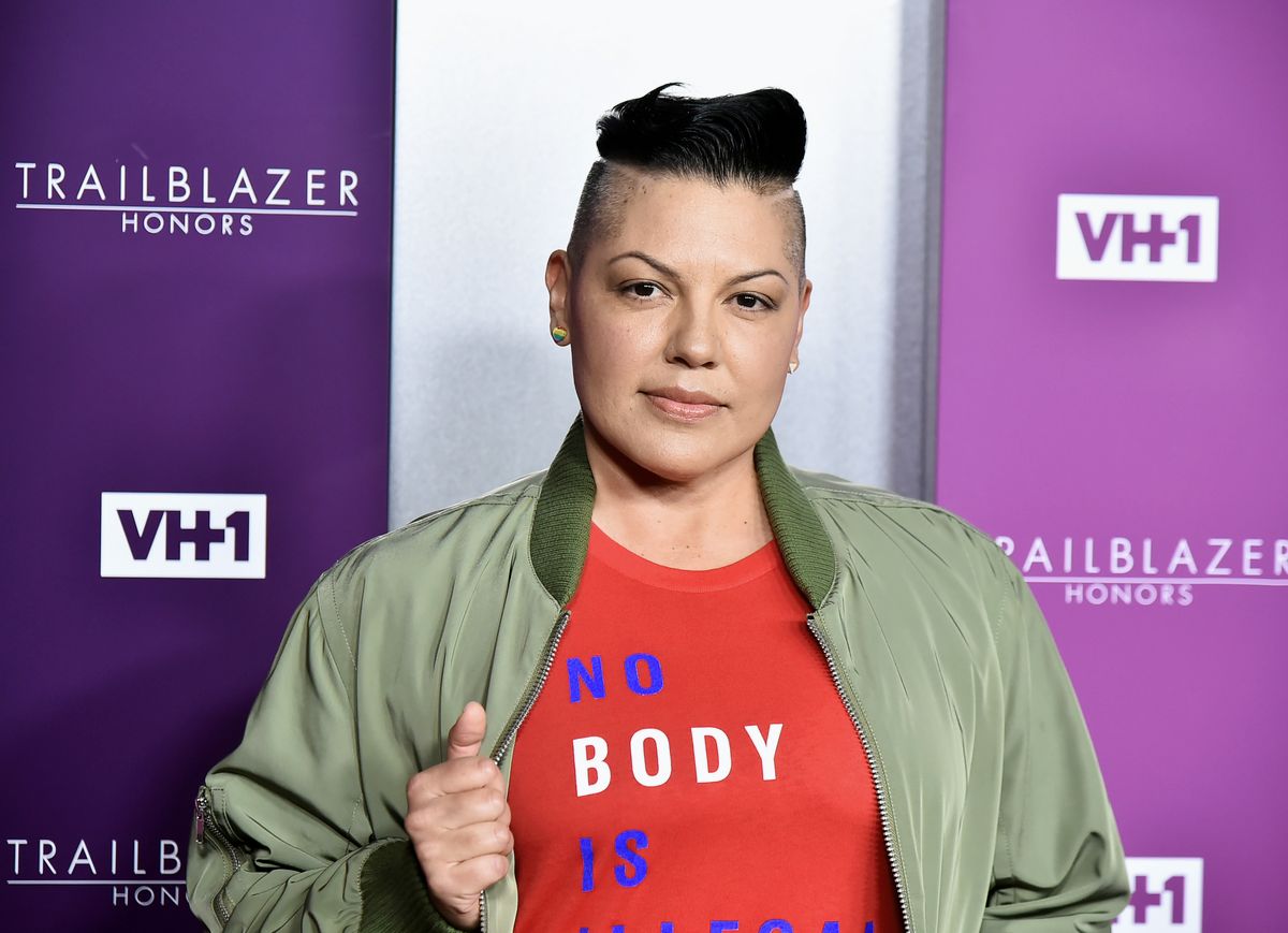 Сара Рамирес на церемонии награждения VH1 Trailblazer Honors 2018 в Нью-Йорке, 21 июня 2018 г. Сара Рамирес на церемонии награждения VH1 Trailblazer Honors 2018