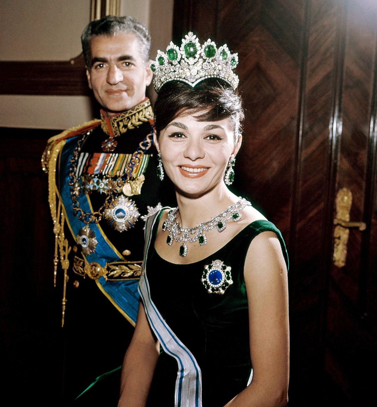 Свадьба Мохаммада Резы Пехлеви и 21-летней Фарах Диба, 22 декабря 1959 г. Свадьба Мохаммада Резы Пехлеви и 21-летней Фарах Диба