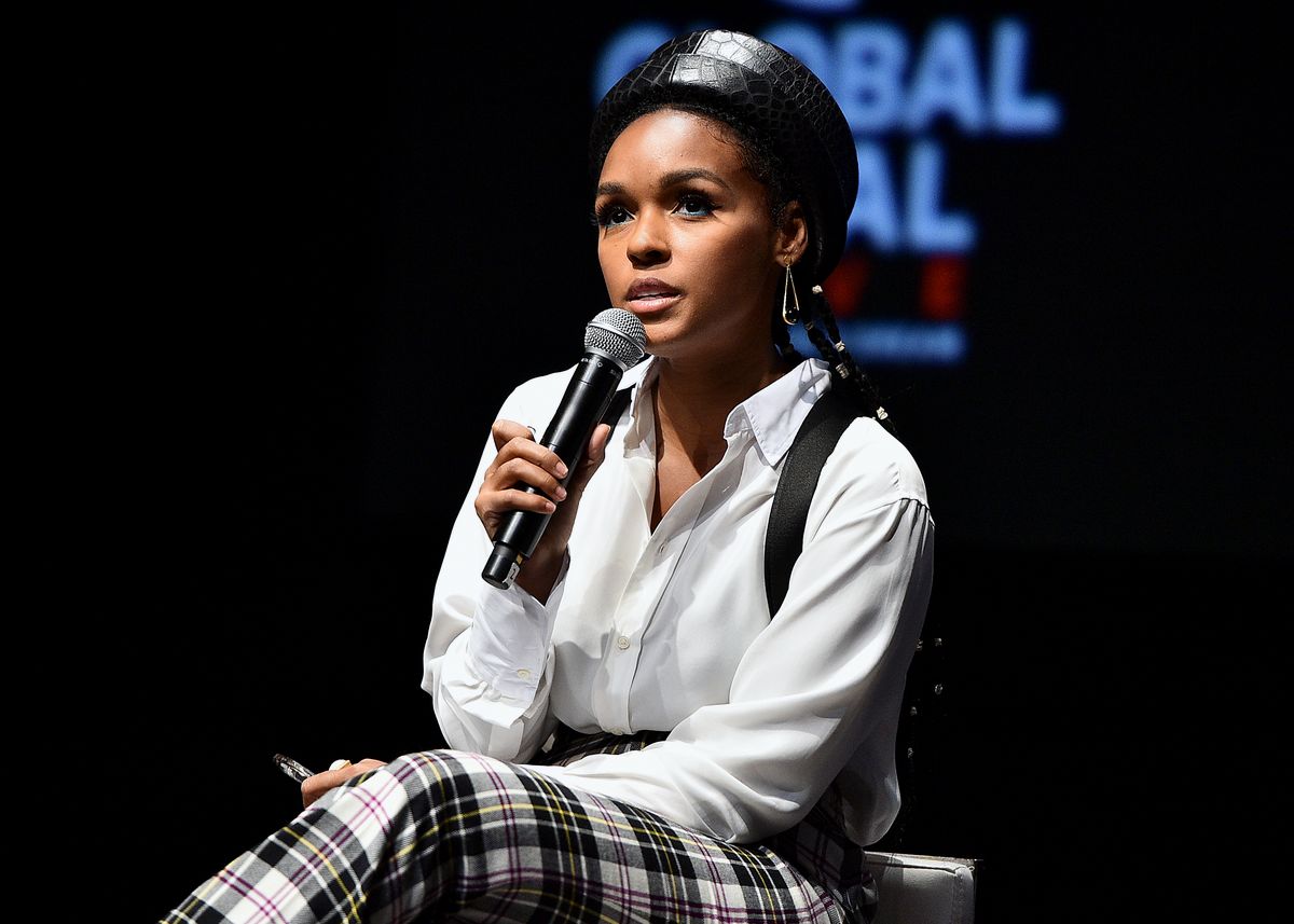Жанель Монэ на мероприятии Global Citizen Presents Global Goal Live: The Possible Dream в Нью-Йорке, 26 сентября 2019 г. Жанель Монэ на мероприятии Global Citizen Presents Global Goal Live: The Possible Dream