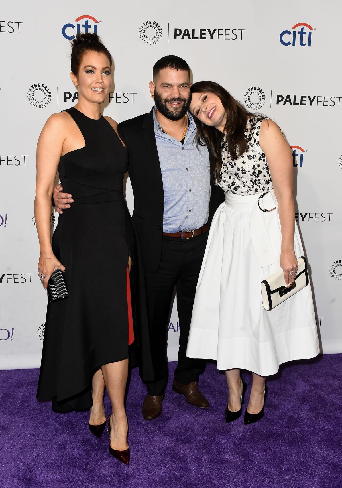 Беллами Янг, Гильермо Диас и Кэти Лоус на 32-м ежегодном фестивале Paleyfest в Голливуде, 8 марта 2015 г. Беллами Янг, Гильермо Диас и Кэти Лоус на 32-м ежегодном фестивале Paleyfest