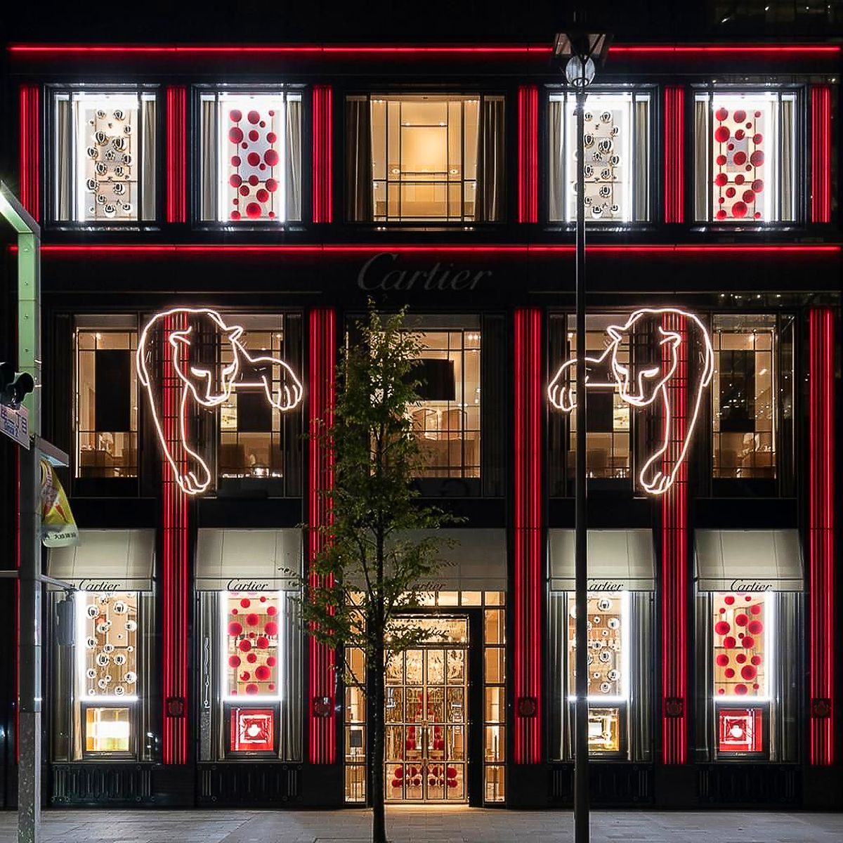 Бутик Cartier в Токио, фото 1 Бутик Cartier в Токио