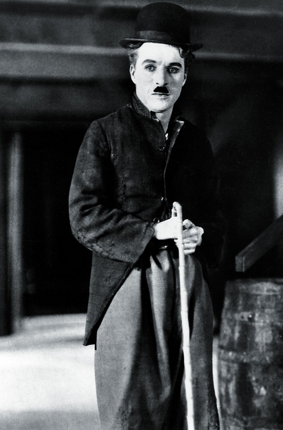 Чарли Чаплин в своей самой известной роли. актер Чарли Чаплин, 1928 г.