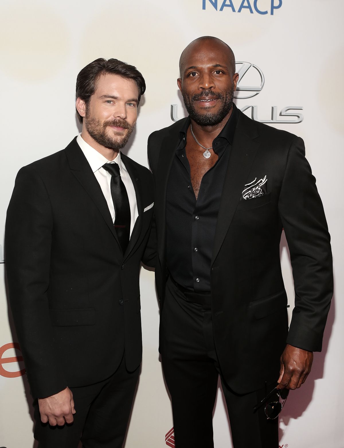 Чарли Вебер и Билли Браун на 46-й церемонии вручения награды NAACP Image Awards в Пасадене, 6 февраля 2015 г. Чарли Вебер и Билли Браун на 46-й церемонии вручения премии NAACP Image Awards