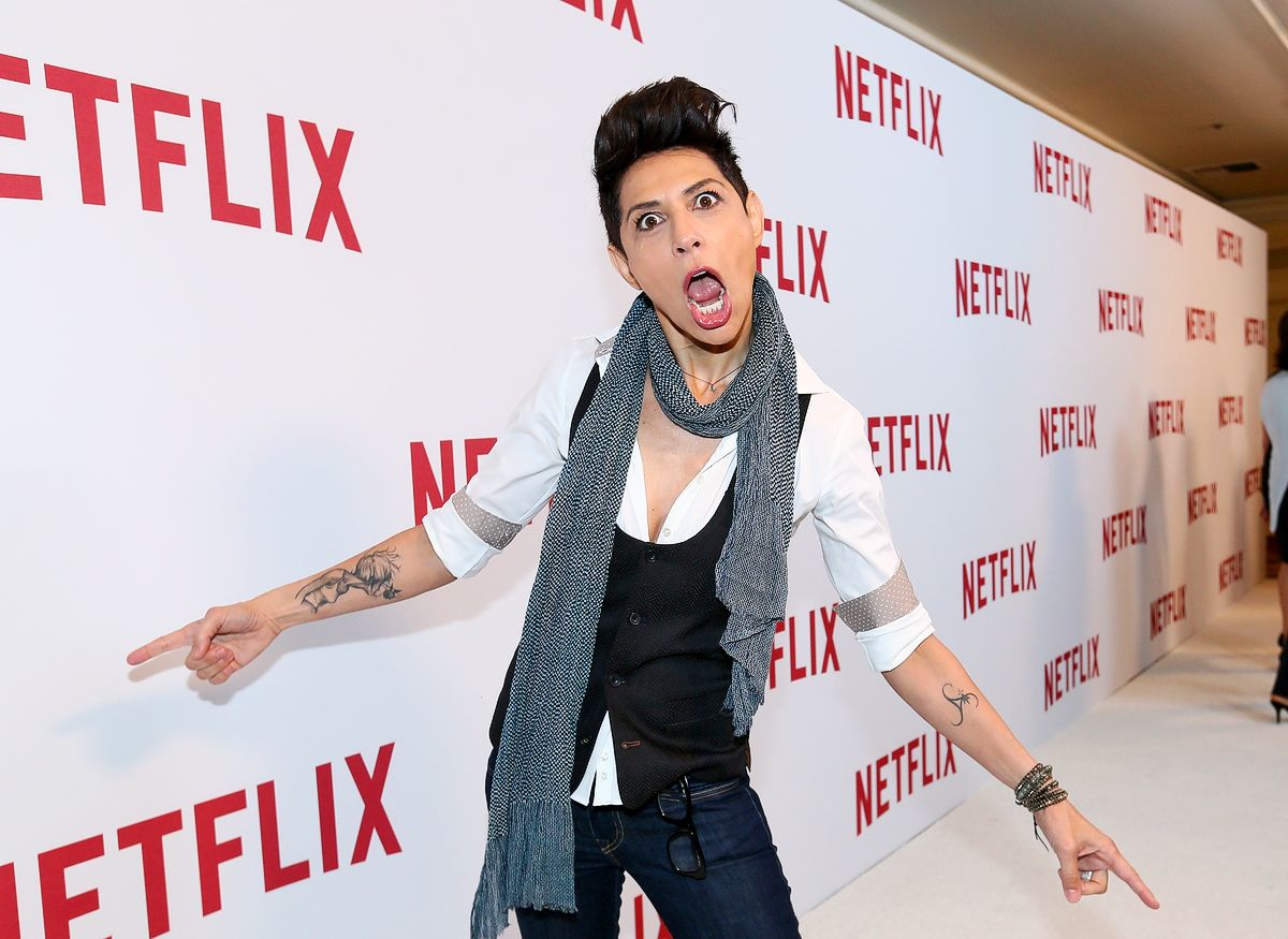 Доминик Кренн на обеде Netflix посвященной женщинам Netflix в Беверли Уилшир, 14 мая 2016 г. Доминик Кренн на обеде Netflix «Rebels and Rule Breakers Luncheon»