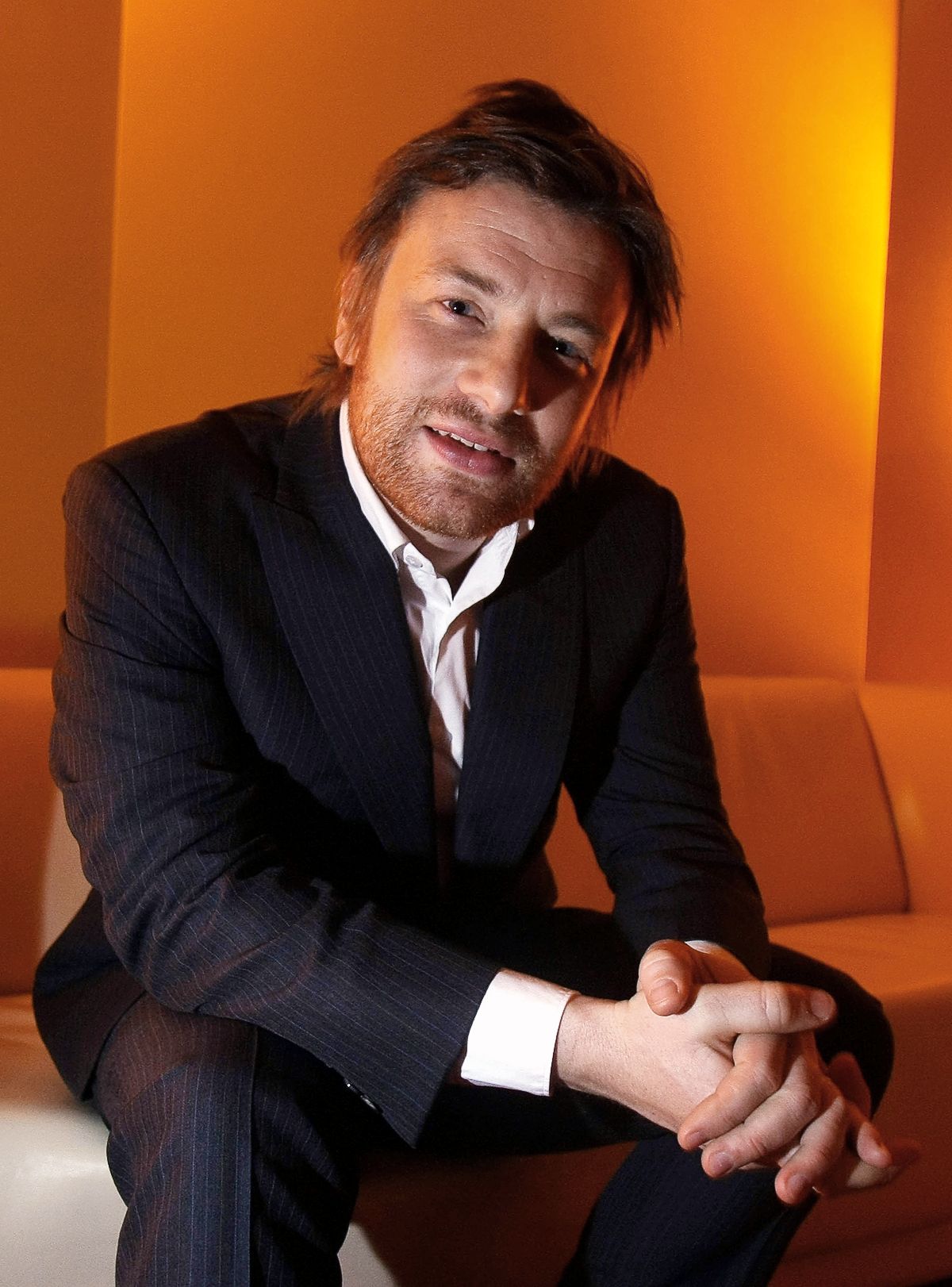 Джейми Оливер перед открытием шоу «Das Jamie Oliver Dinner Frankfurt» во Франкфурте-на-Майне, 14 января 2009 г. Джейми Оливер перед открытием шоу «Das Jamie Oliver Dinner Frankfurt»