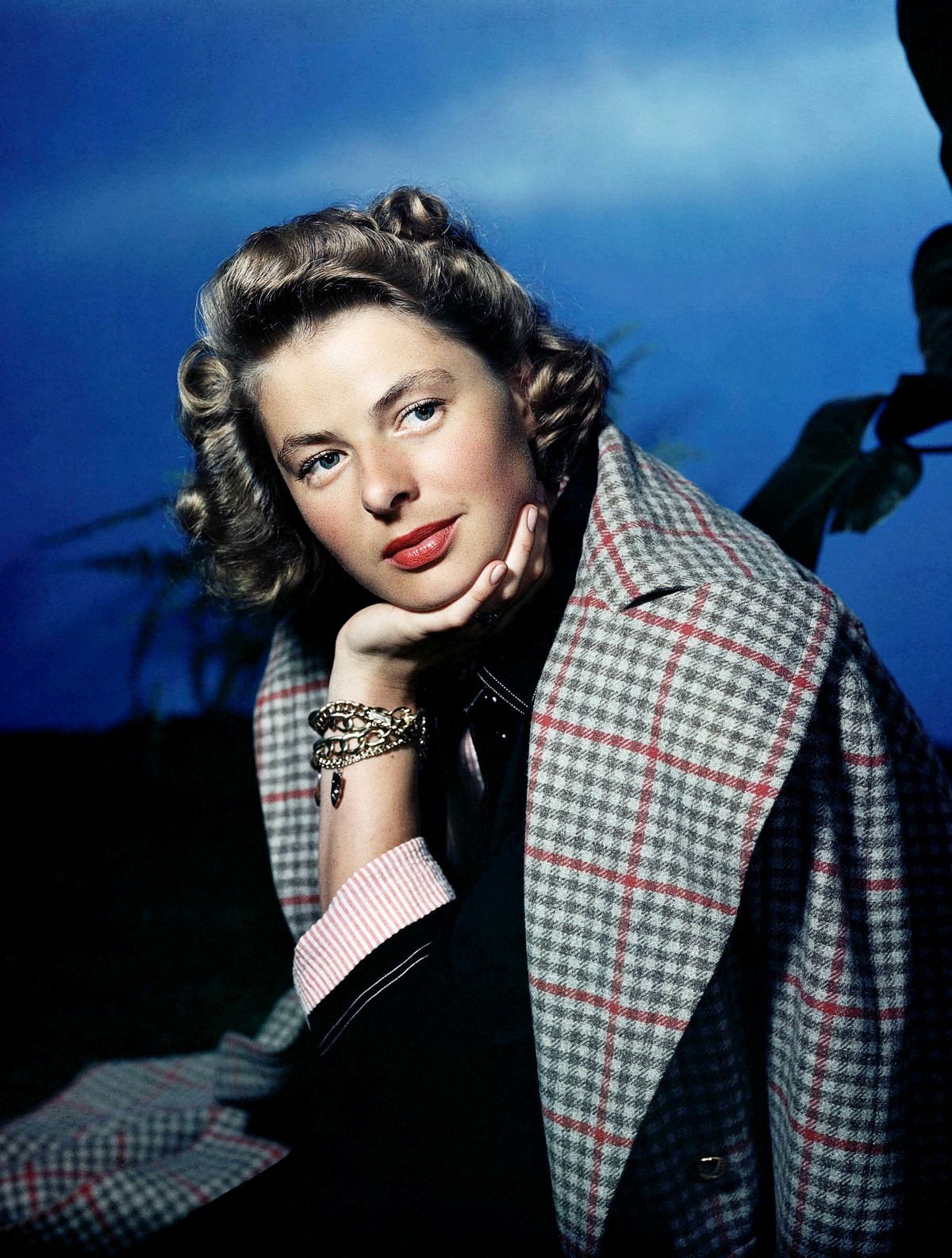 Фотопортрет Ингрид Бергман, 1947 г. Фотопортрет Ингрид Бергман