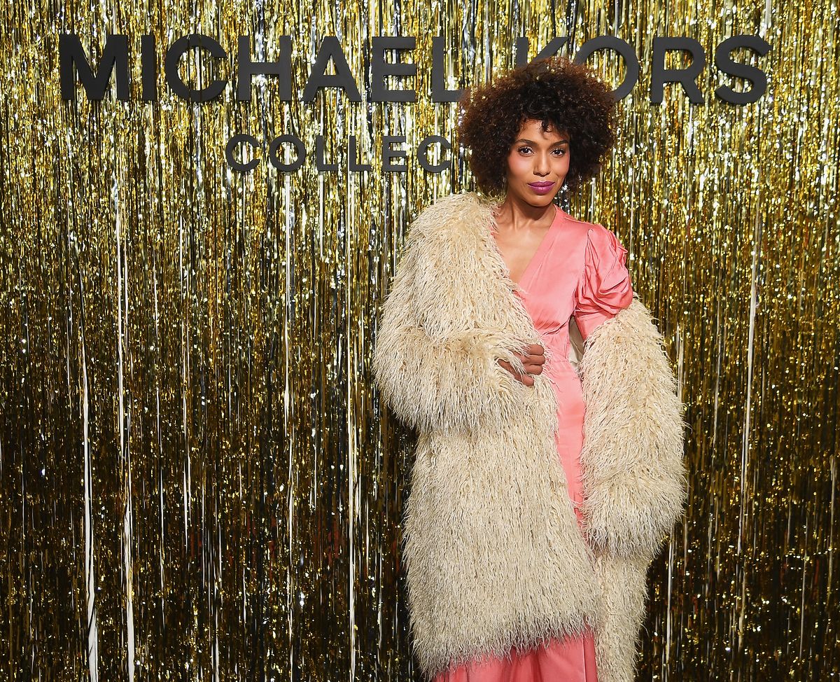 Керри Вашингтон на шоу Michael Kors Collection Fall 2019 в Нью-Йорке, 13 февраля 2019 г. Керри Вашингтон на шоу Michael Kors Collection Fall 2019