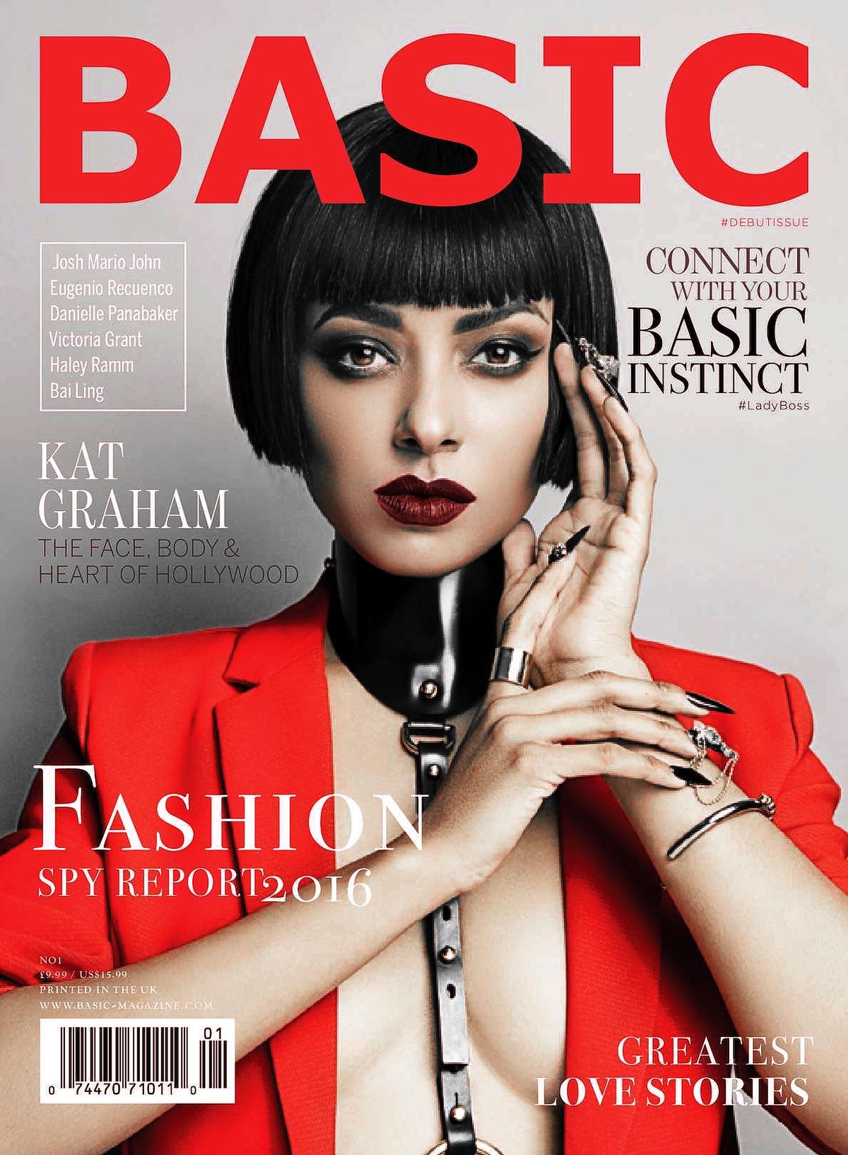 Кэт Грэм на обложке журнала Basic, 2016 г. На обложке журнала Basic