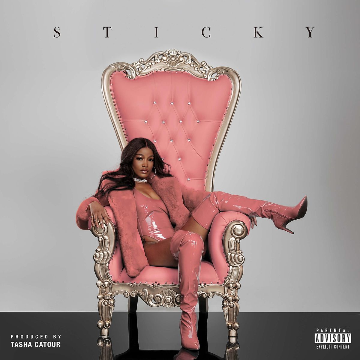 Обложка сингла «Sticky» Кеке Палмер, 2020 г. Обложка сингла «Sticky» Кеке Палмер