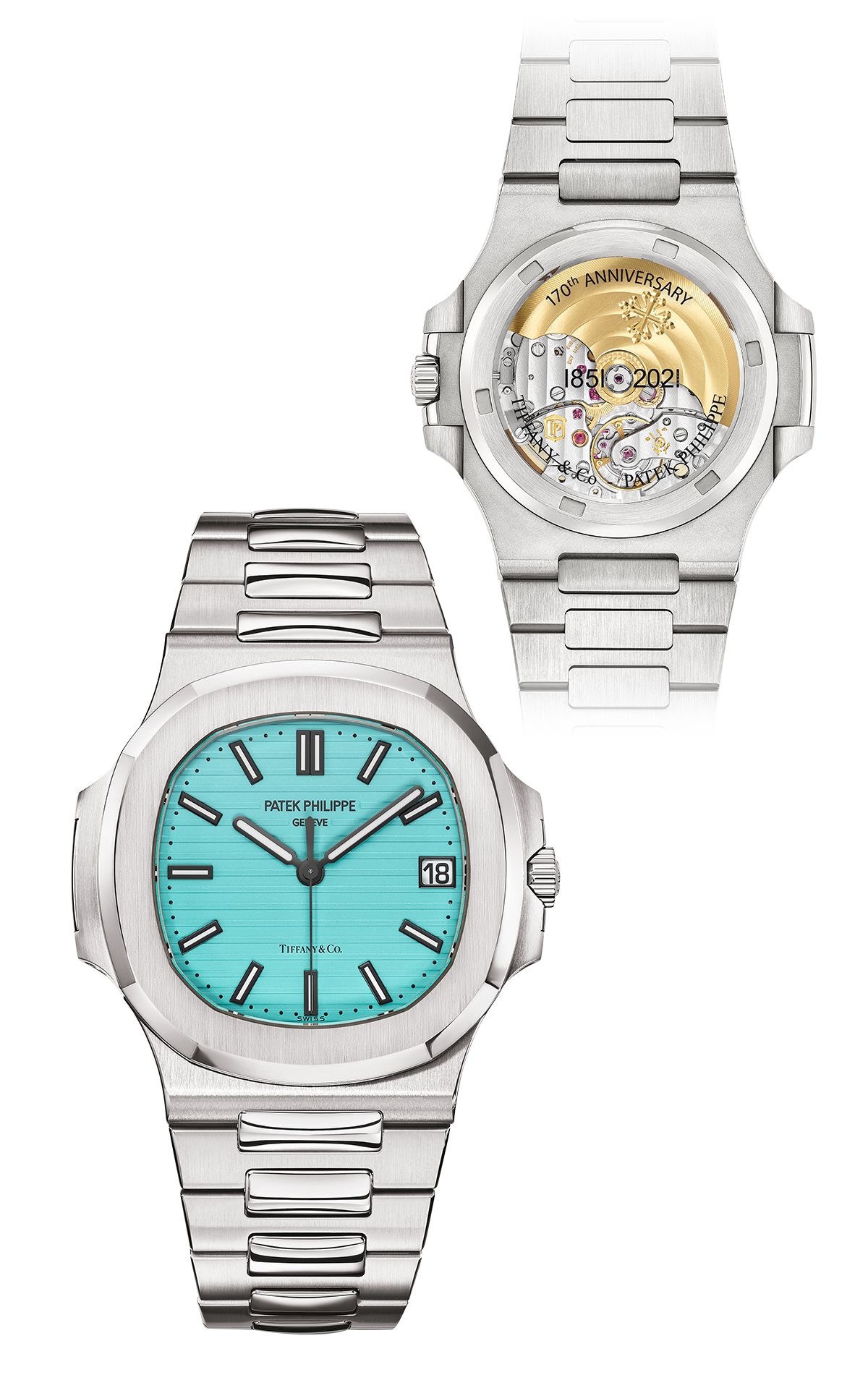 часы Patek Philippe Nautilus с циферблатом «Tiffany Blue», фото 7 Patek Philippe Nautilus с циферблатом «Tiffany Blue», фото 7