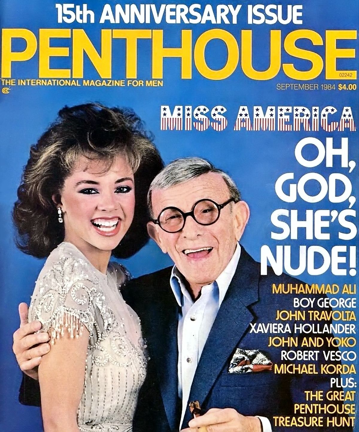 Ванесса Уильямс на обложке журнала Penthouse, сентябрь 1984 г. Ванесса Уильямс на обложке журнала Penthouse
