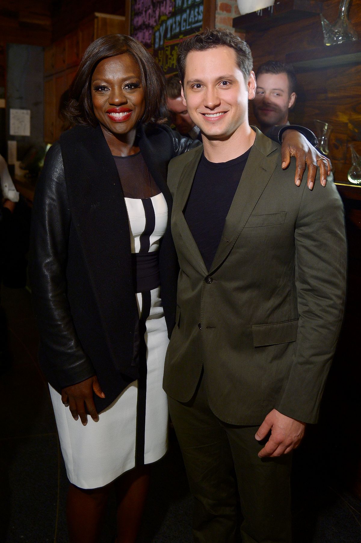 Виола Дэвис и Мэтт МакГорри на Entertainment Weekly & ABC Upfronts Party