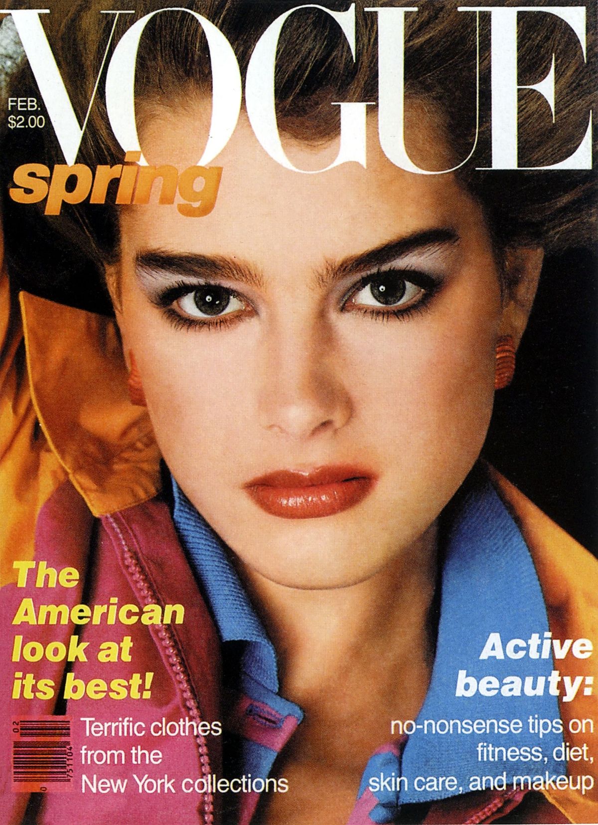 юная Брук Шилдс на обложке журнала Vogue, 1979 г. Брук Шилдс на обложке журнала Vogue, 1979 г.