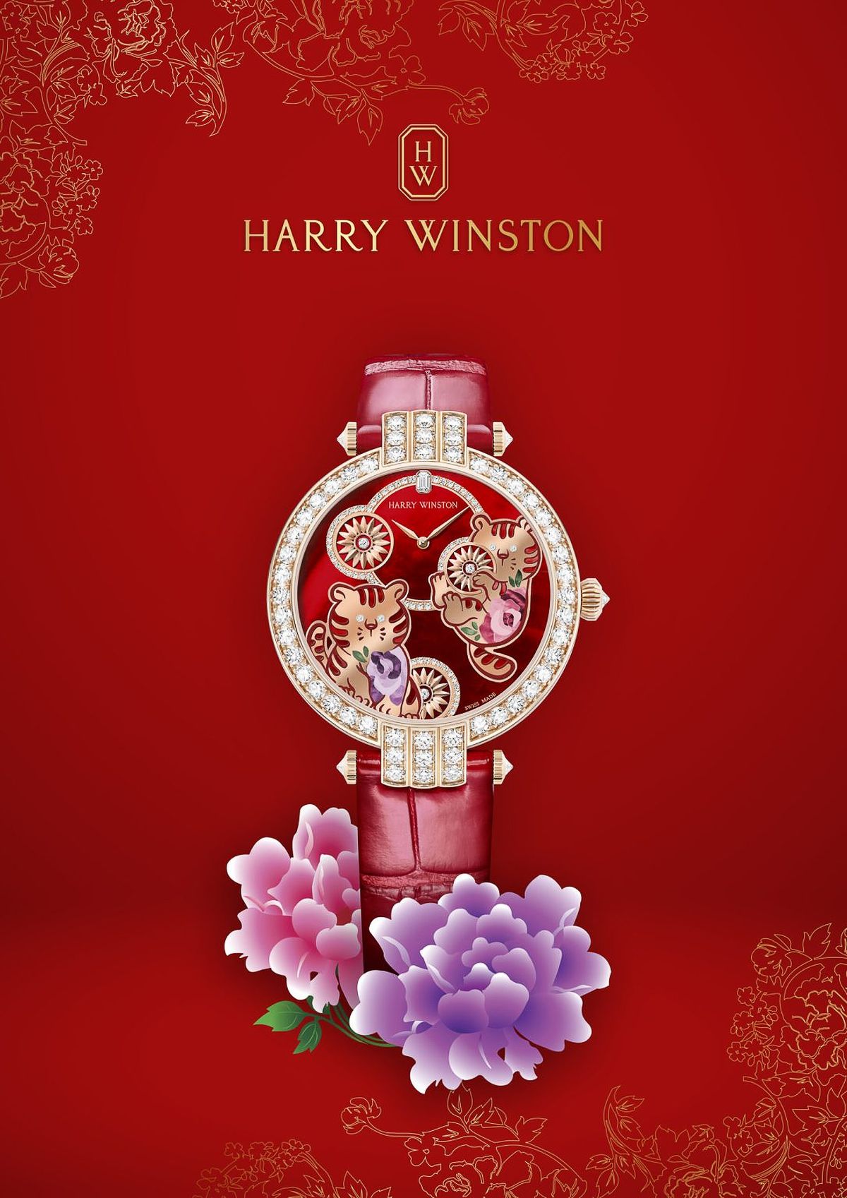 часы Premier Harry Winston в честь года Тигра, фото 1 Дом Harry Winston представил новые часы Premier в честь года Тигра, фото 1