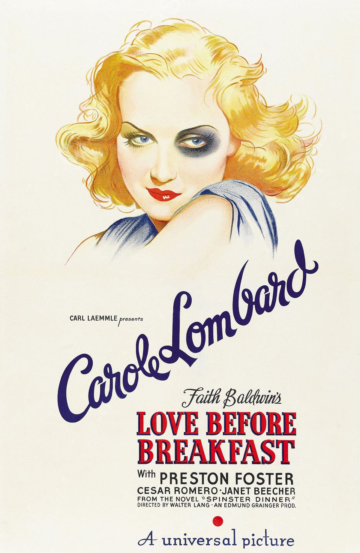 Кэрол Ломбард в фильме «Любовь перед завтраком», 1936 г. Кэрол Ломбард в фильме «Любовь перед завтраком»
