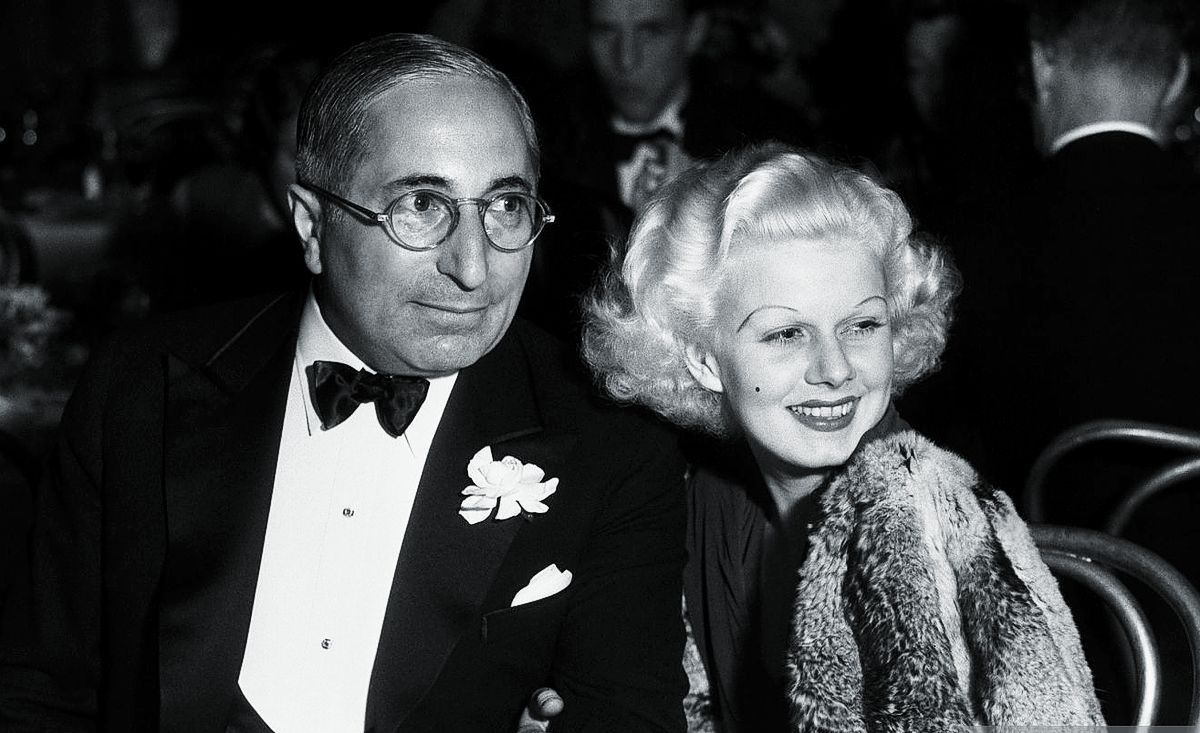 Луис Майер и Джин Харлоу, 10 декабря 1933 г. Луис Майер и Джин Харлоу