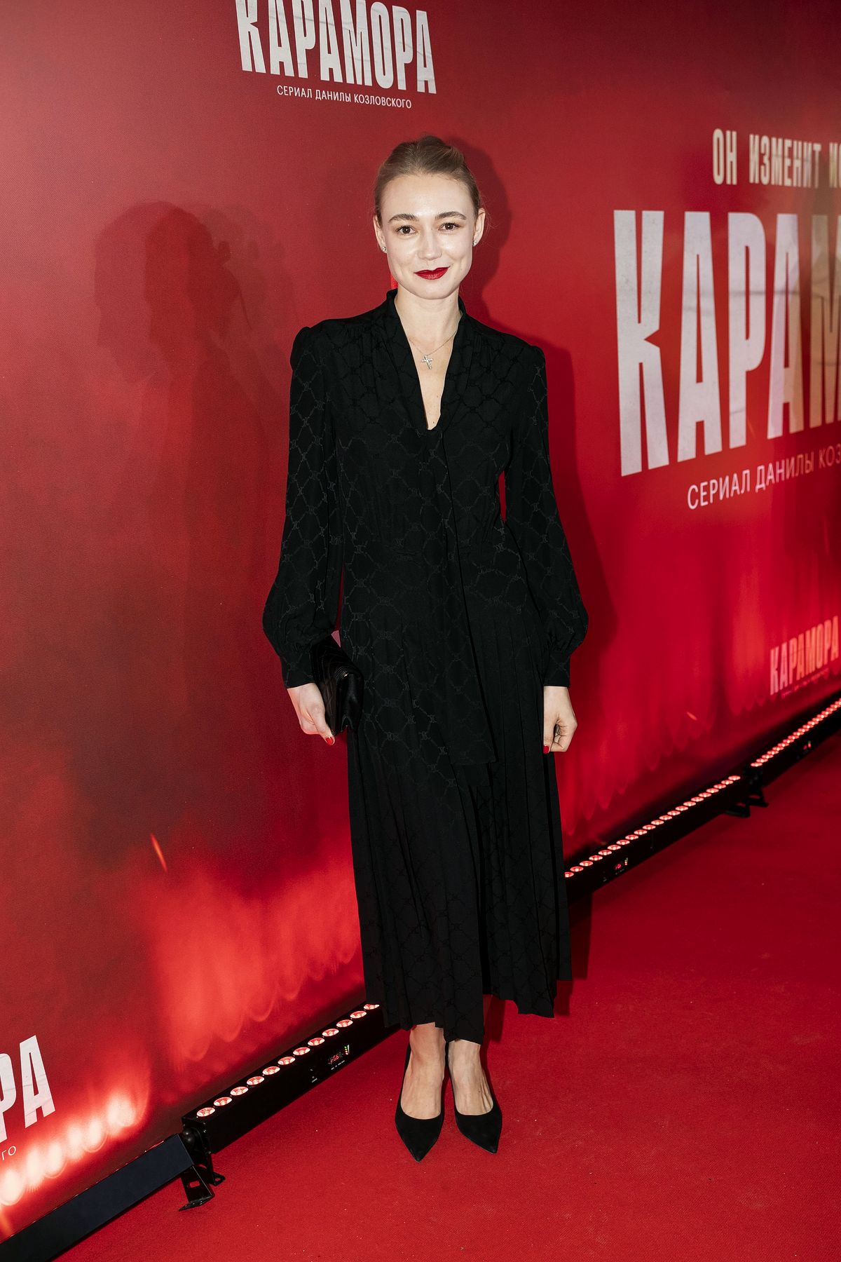 Оксана Акиньшина на премьере сериала Данилы Козловского «Карамора» в киноцентре «Октябрь», 19 января 2022 г. Оксана Акиньшина на премьере сериала Данилы Козловского «Карамора» в киноцентре «Октябрь»