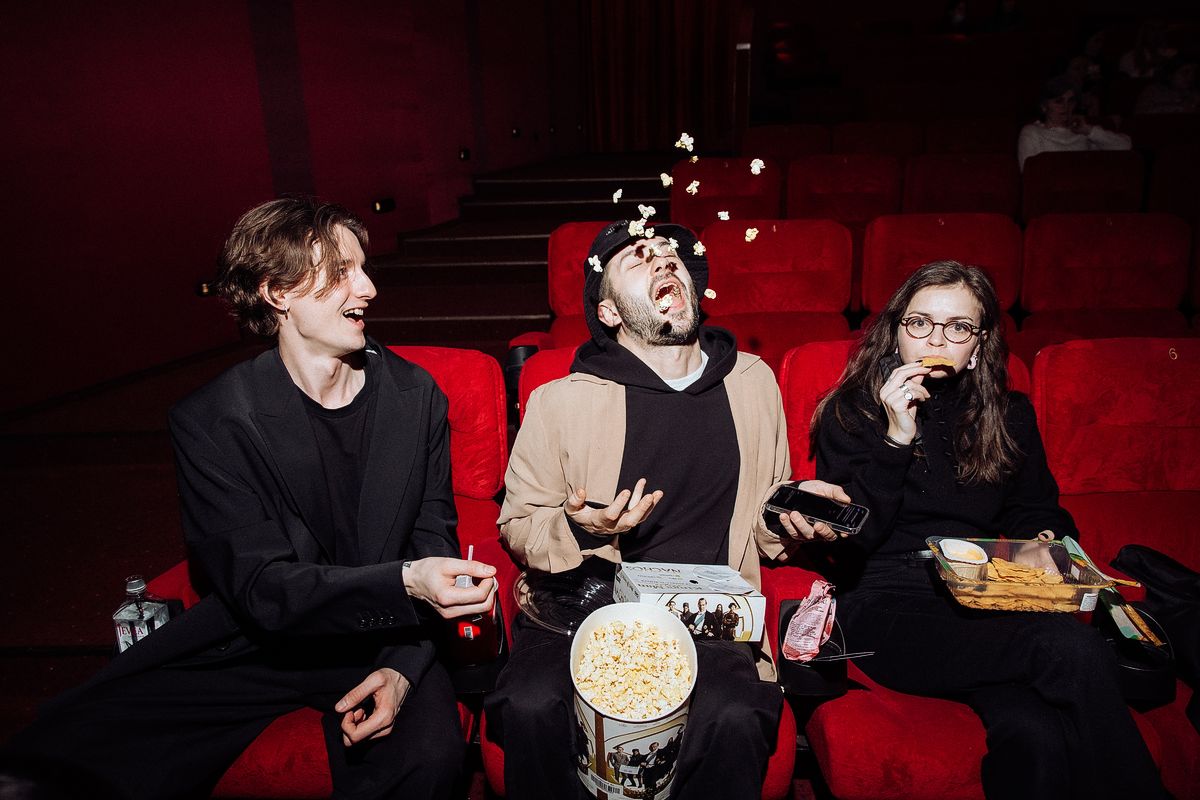 Премьера сериала Данилы Козловского «Карамора» в киноцентре «Октябрь», 19 января 2022 г., фото 2 Премьера сериала Данилы Козловского «Карамора», фото 2