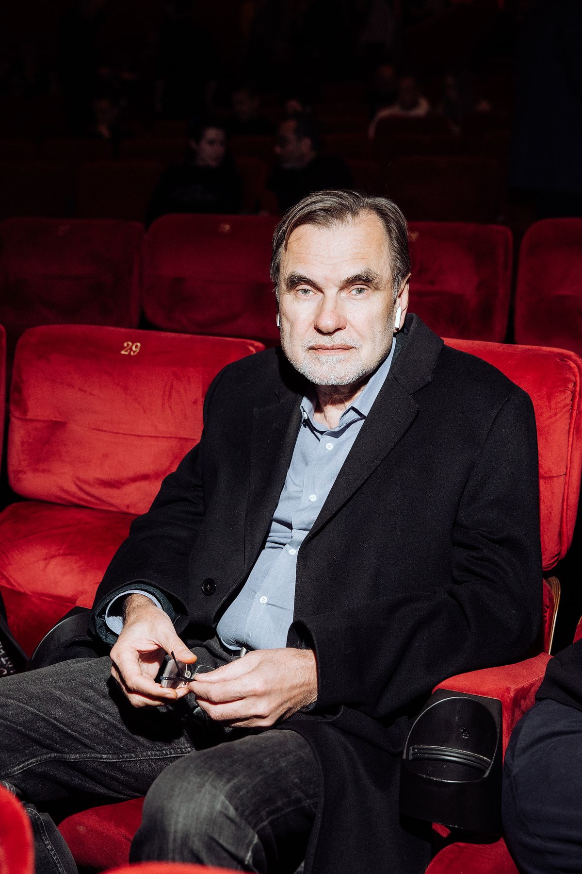 Сергей Сельянов на премьере сериала Данилы Козловского «Карамора» в киноцентре «Октябрь», 19 января 2022 г. Сергей Сельянов на премьере сериала Данилы Козловского «Карамора» в киноцентре «Октябрь»