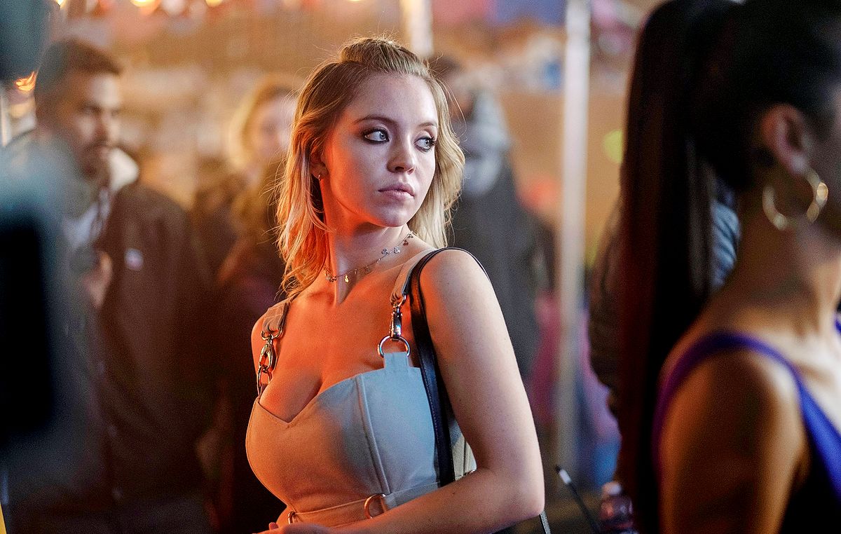 Сидни Суини в сериале «Эйфория», 2019 г. Сидни Суини в сериале «Эйфория»