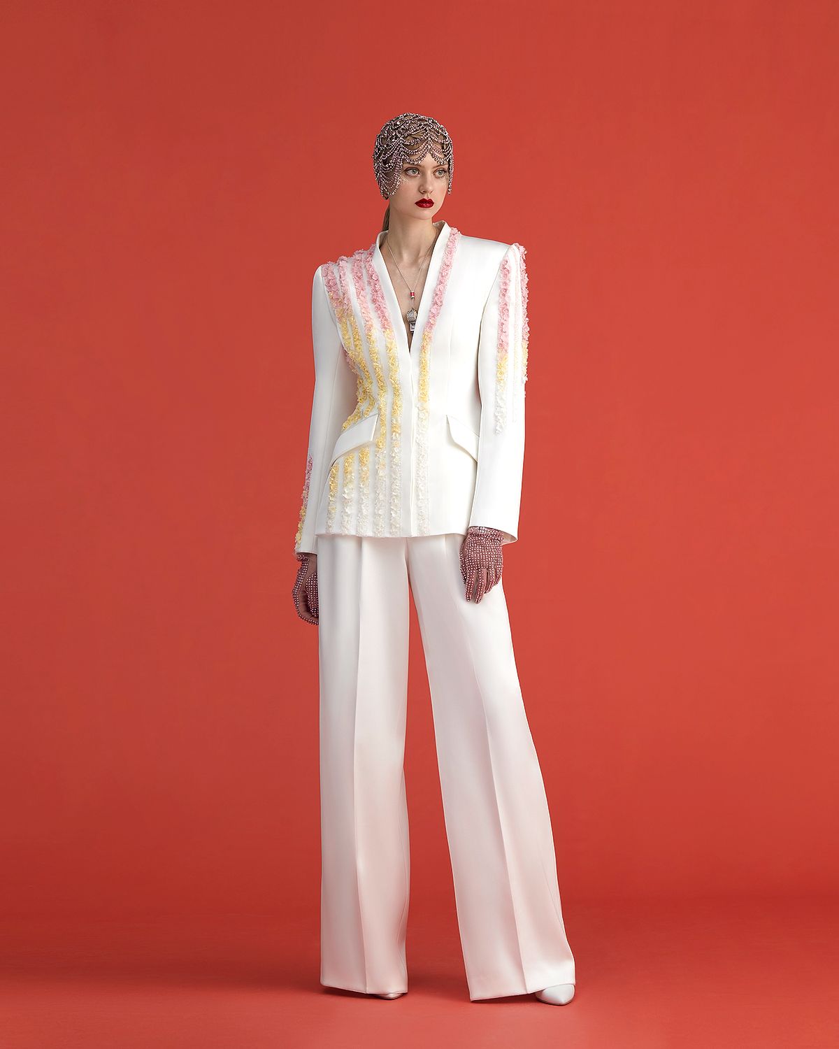 Ульяна Сергеенко представила коллекцию Haute Couture S/S 2022 в стиле ревущих 1920-х Look 11 Ulyana Sergeenko Haute Couture S/S 2022 Look 11