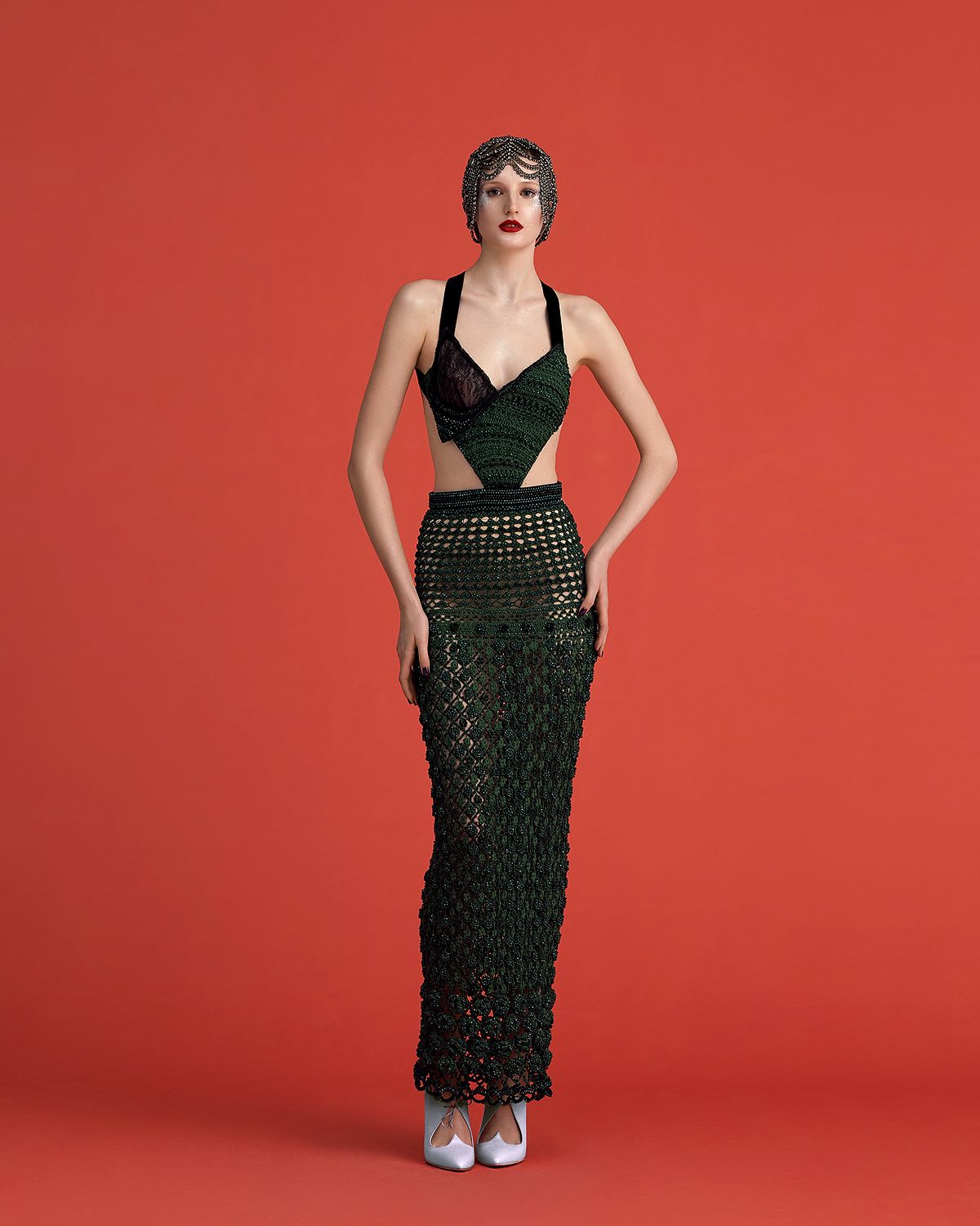 Ульяна Сергеенко представила коллекцию Haute Couture S/S 2022 в стиле ревущих 1920-х Look 13 Ulyana Sergeenko Haute Couture S/S 2022 Look 13