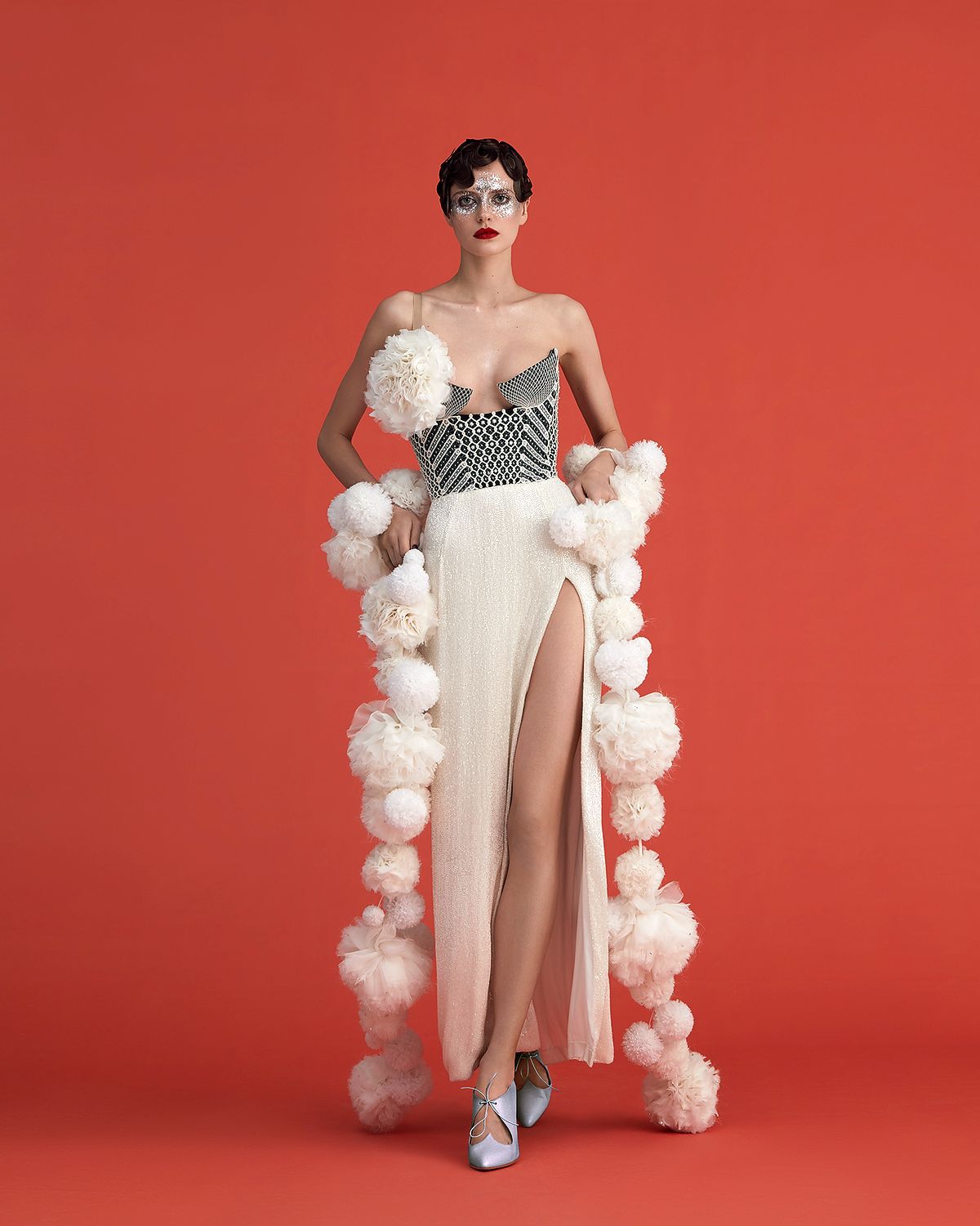 Ульяна Сергеенко представила коллекцию Haute Couture S/S 2022 в стиле ревущих 1920-х Look 15 Ulyana Sergeenko Haute Couture S/S 2022 Look 15