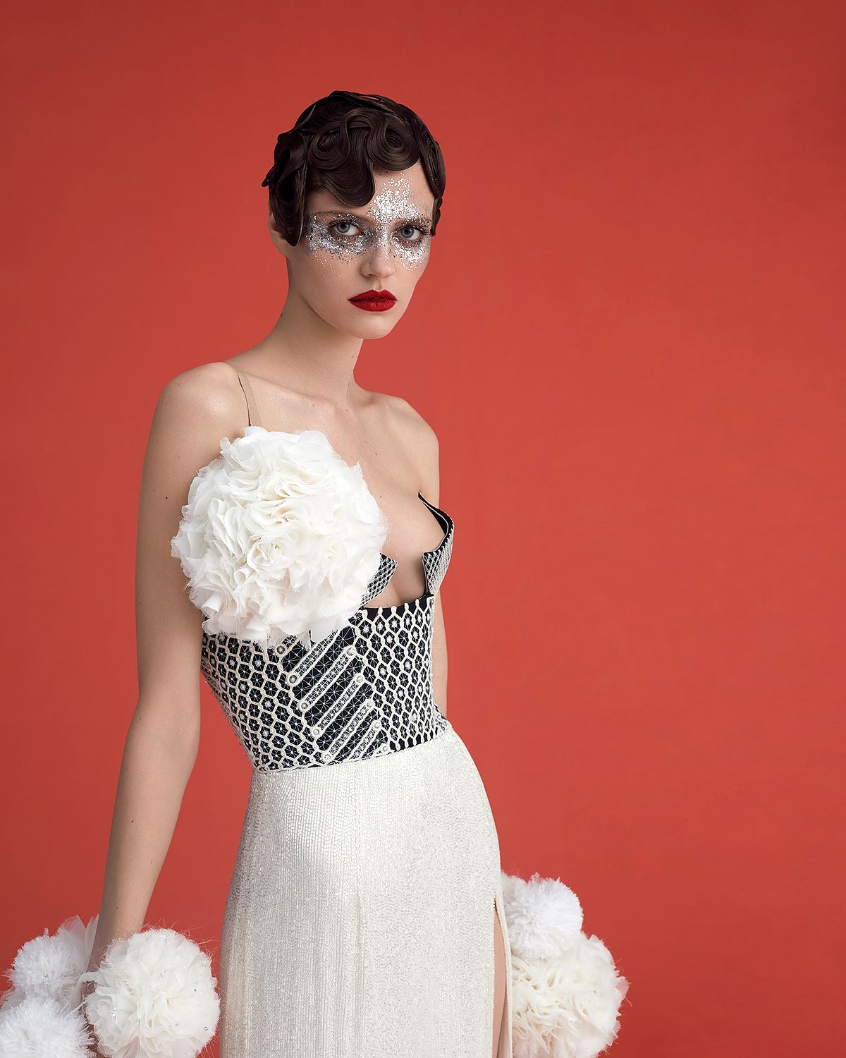 Ульяна Сергеенко представила коллекцию Haute Couture S/S 2022 в стиле ревущих 1920-х Look 16 Ulyana Sergeenko Haute Couture S/S 2022 Look 16