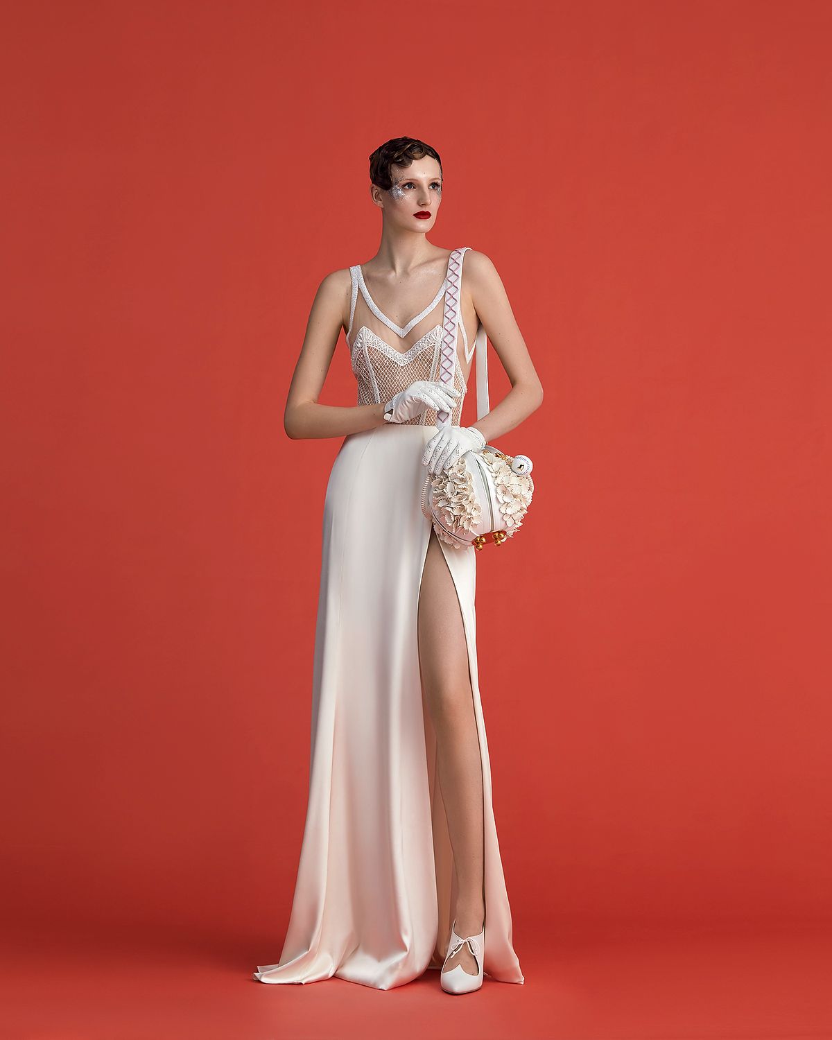 Ульяна Сергеенко представила коллекцию Haute Couture S/S 2022 в стиле ревущих 1920-х Look 17 Ulyana Sergeenko Haute Couture S/S 2022 Look 17