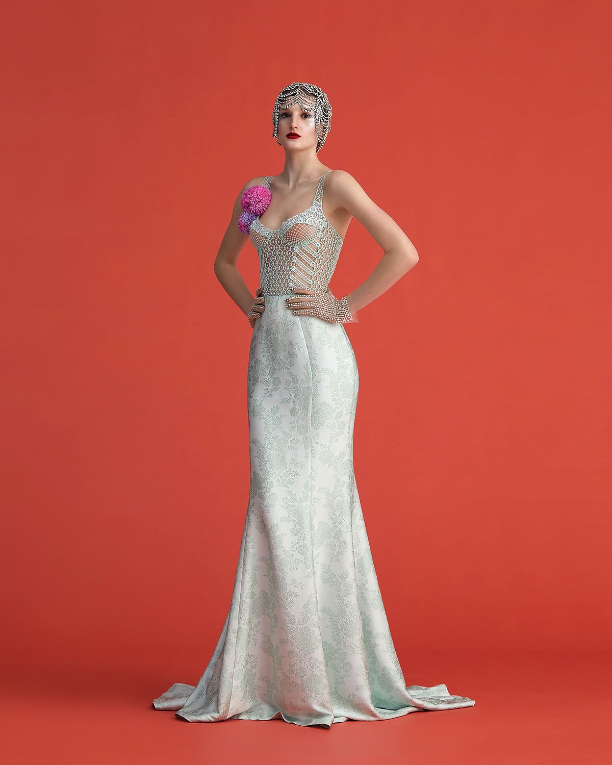 Ульяна Сергеенко представила коллекцию Haute Couture S/S 2022 в стиле ревущих 1920-х Look 19 Ulyana Sergeenko Haute Couture S/S 2022 Look 19
